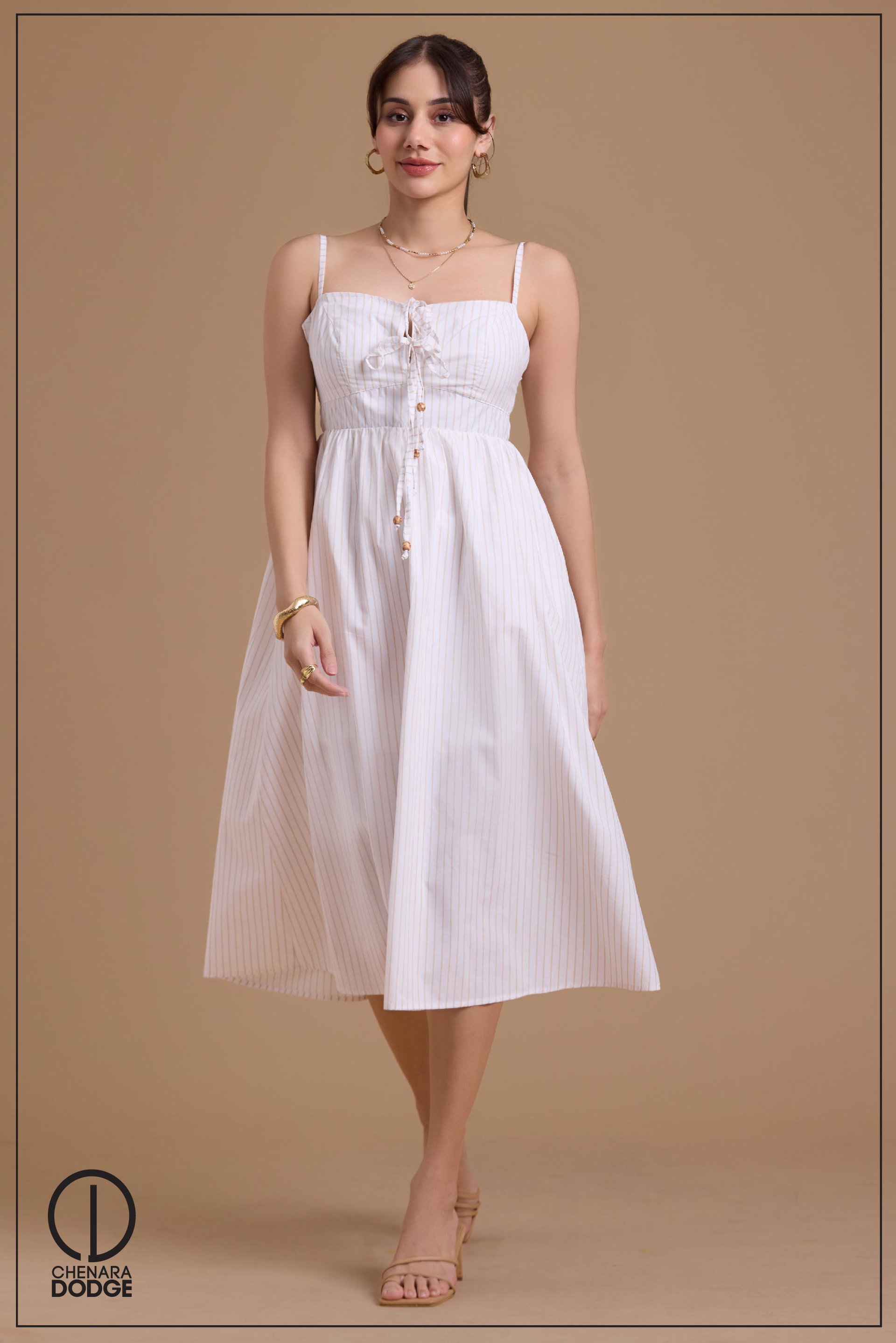LYLA STRAPPED MAXI DRESS