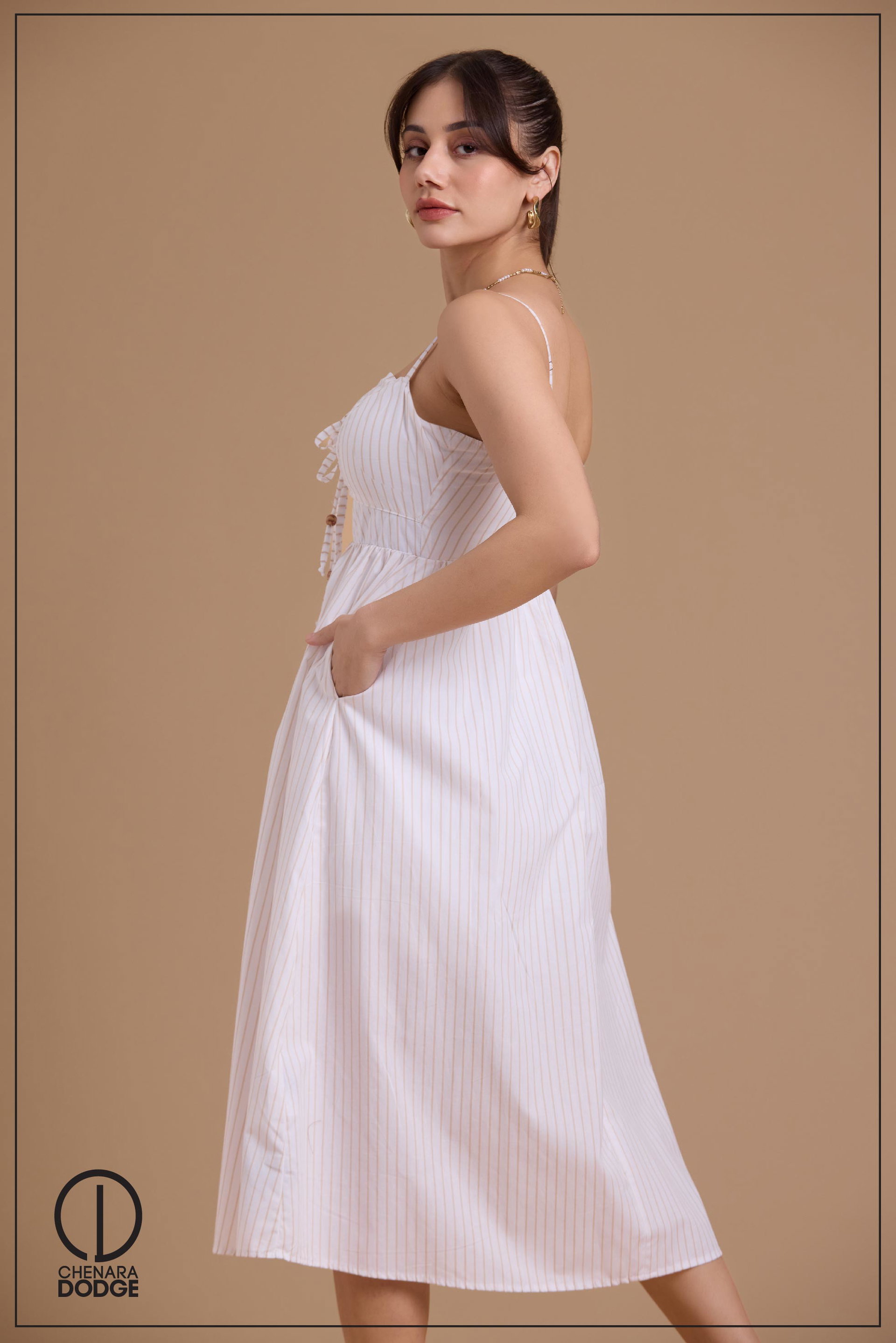 LYLA STRAPPED MAXI DRESS