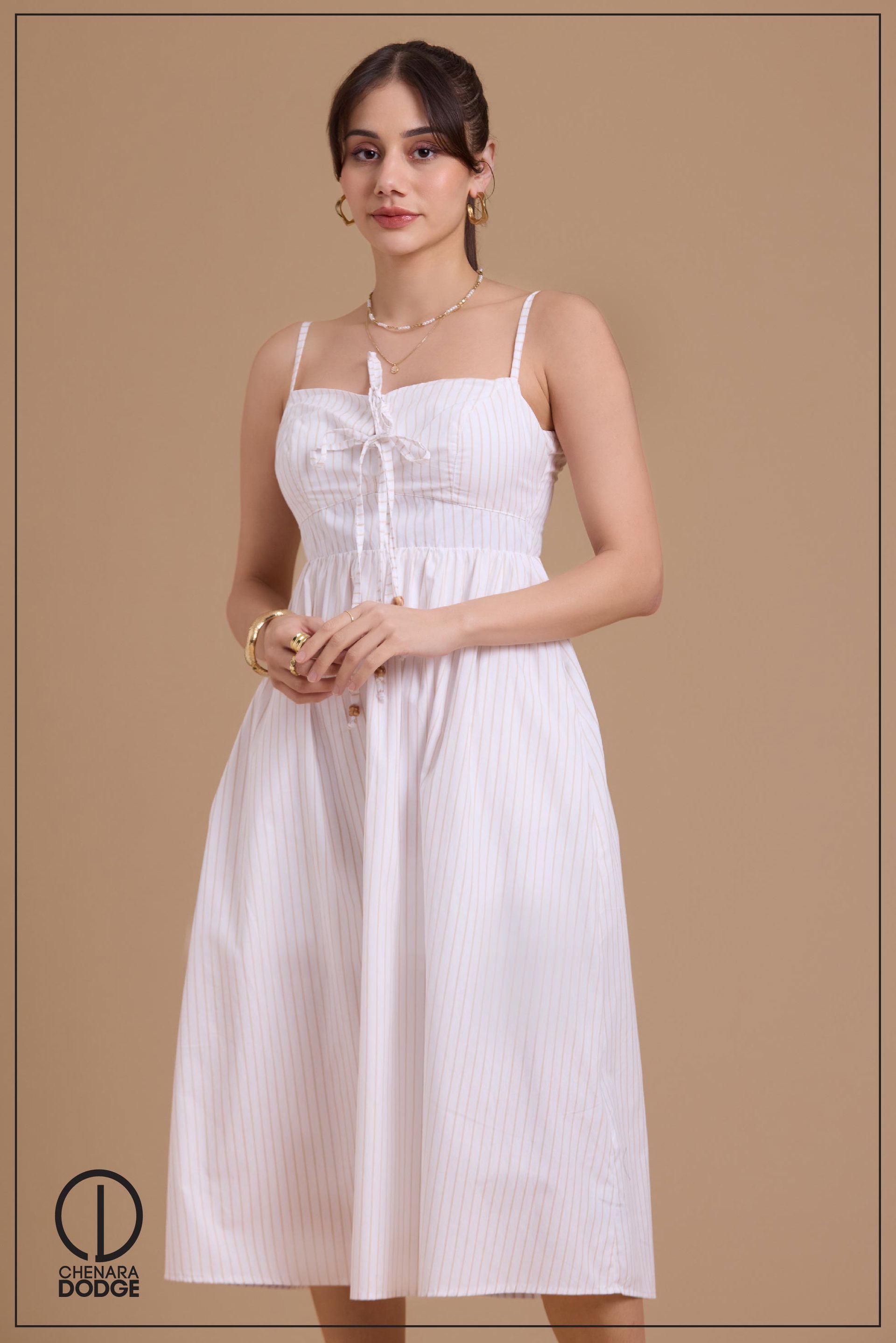 LYLA STRAPPED MAXI DRESS