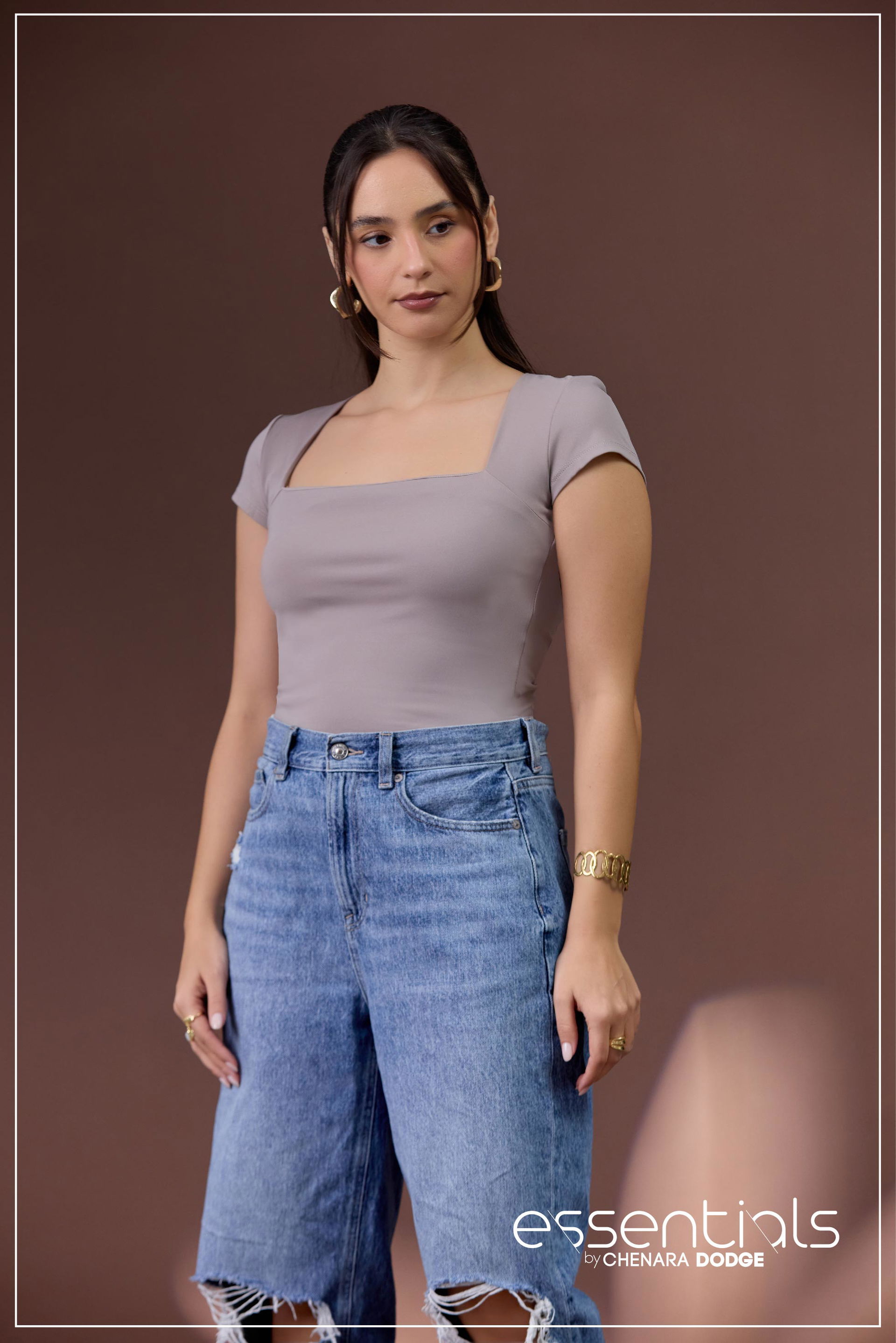 MADDY SQUARE NECK TOP