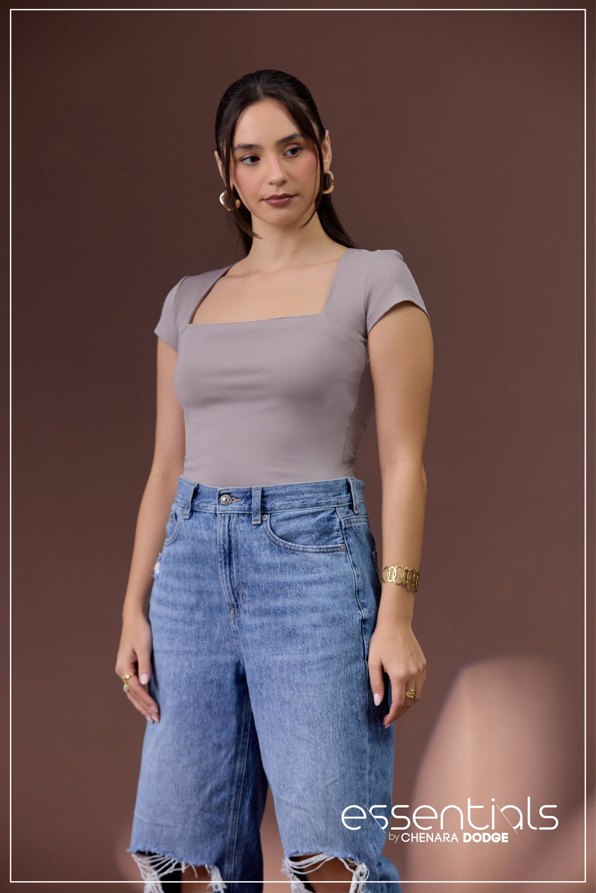 MADDY SQUARE NECK TOP