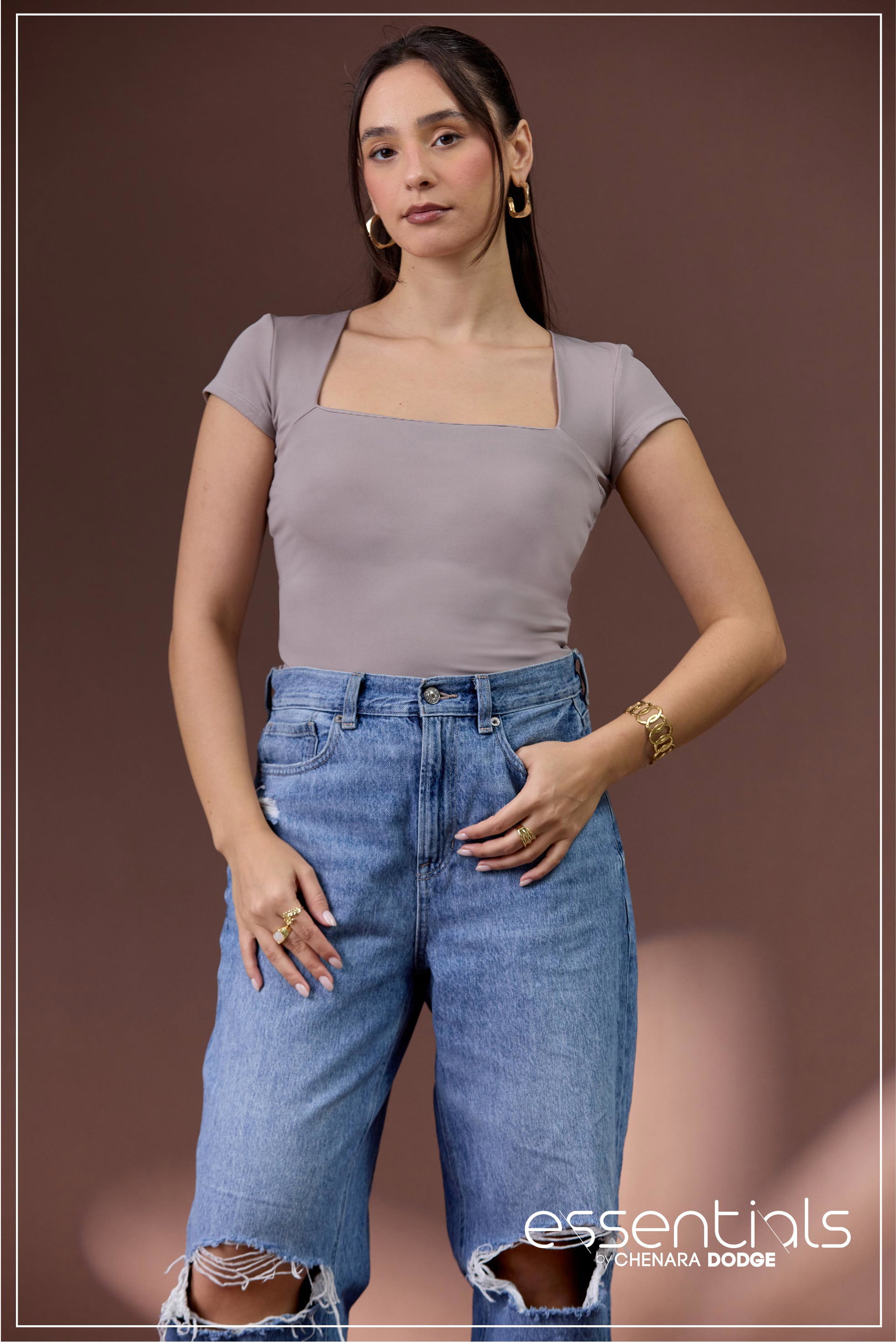 MADDY SQUARE NECK TOP