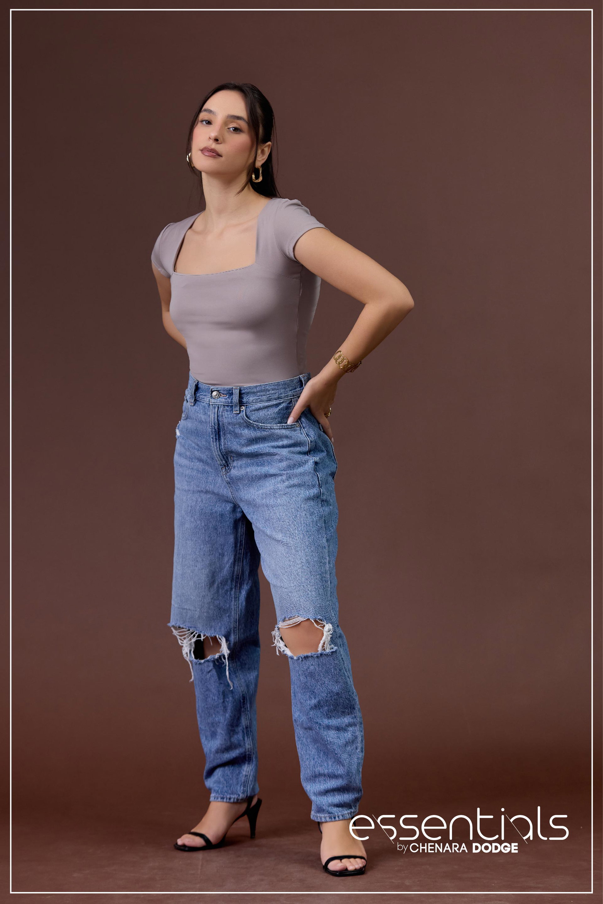 MADDY SQUARE NECK TOP