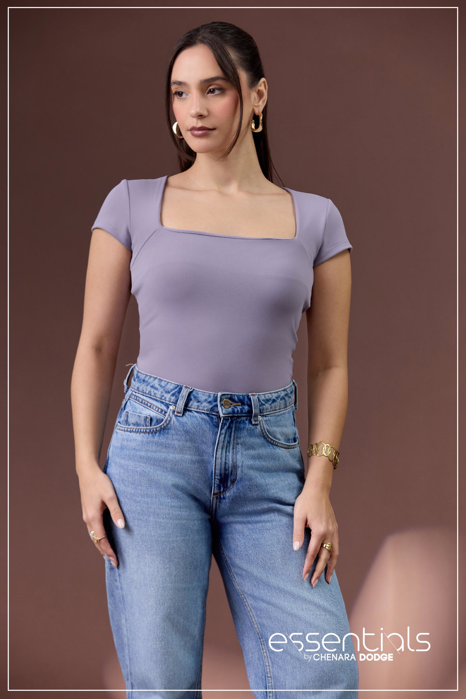 MADDY SQUARE NECK TOP