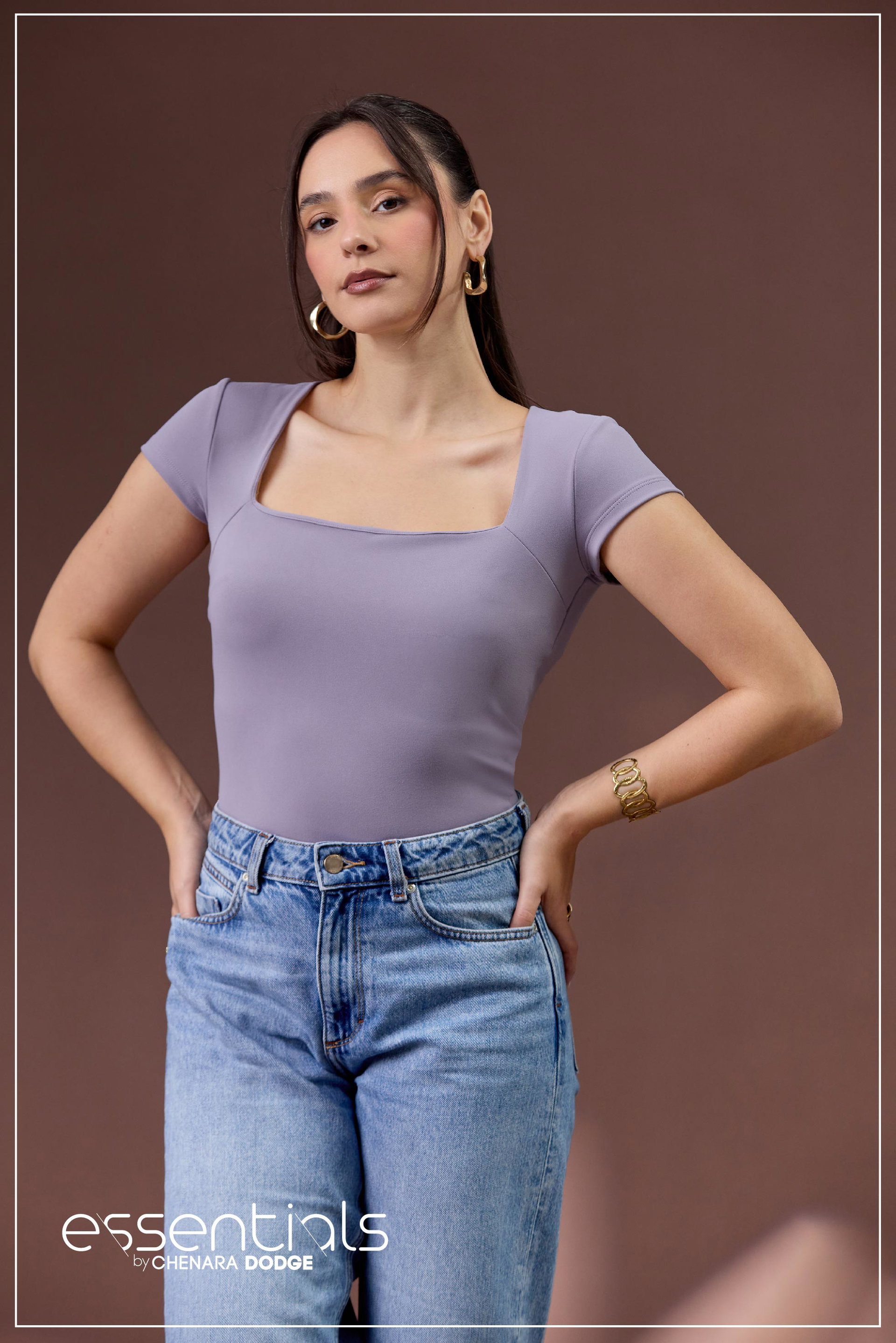 MADDY SQUARE NECK TOP