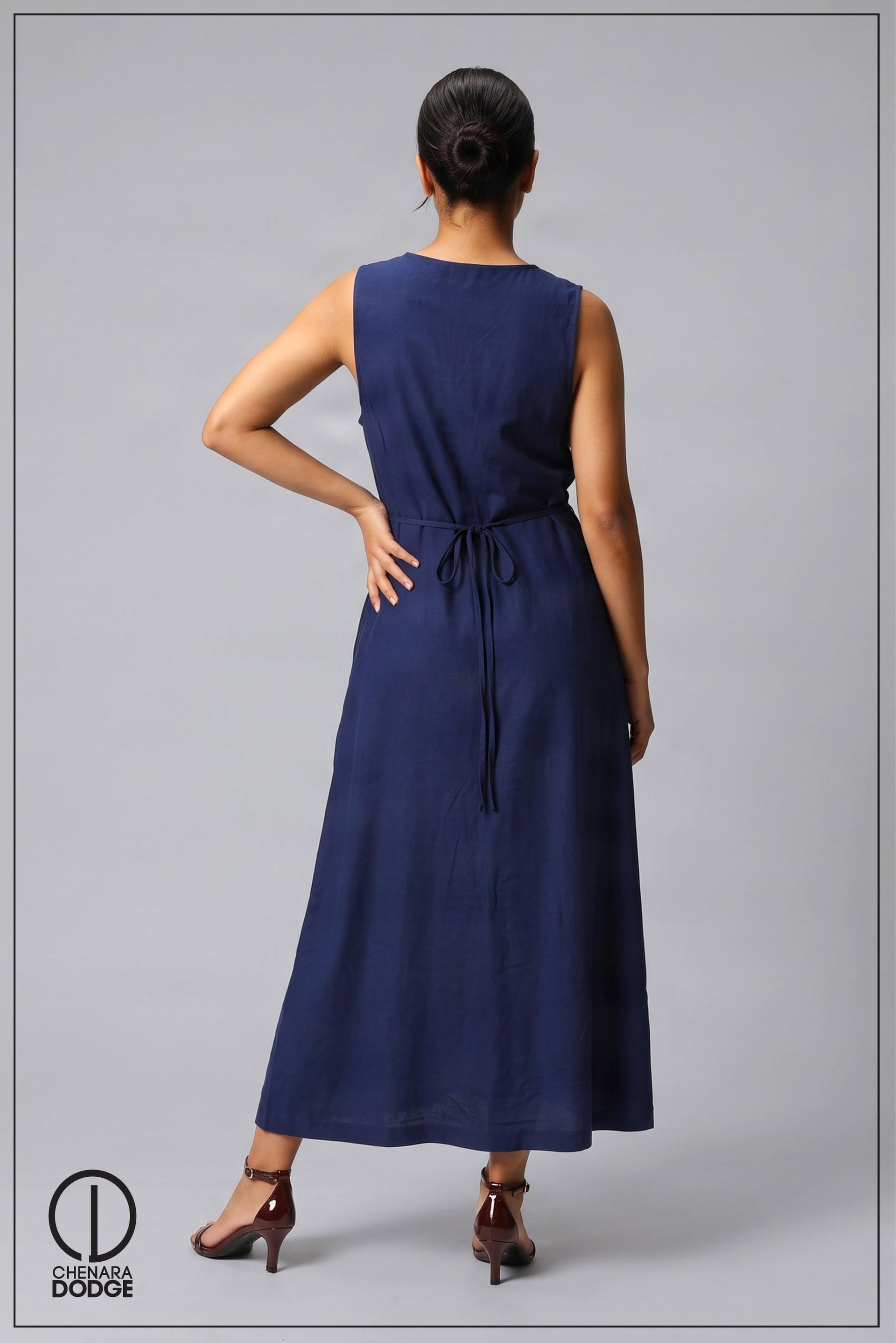 MADELINE  BUTTON DOWN MAXI DRESS