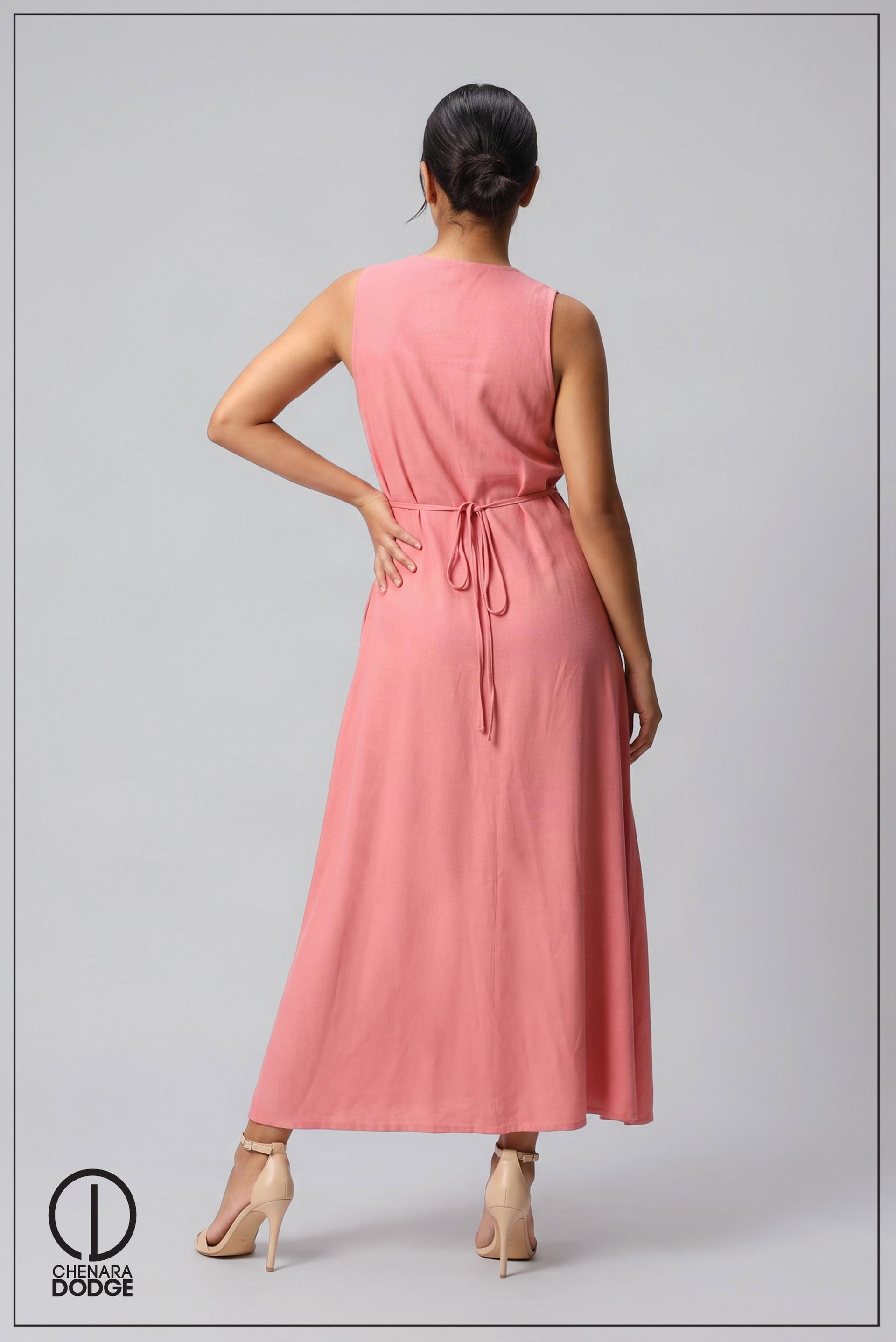 MADELINE  BUTTON DOWN MAXI DRESS