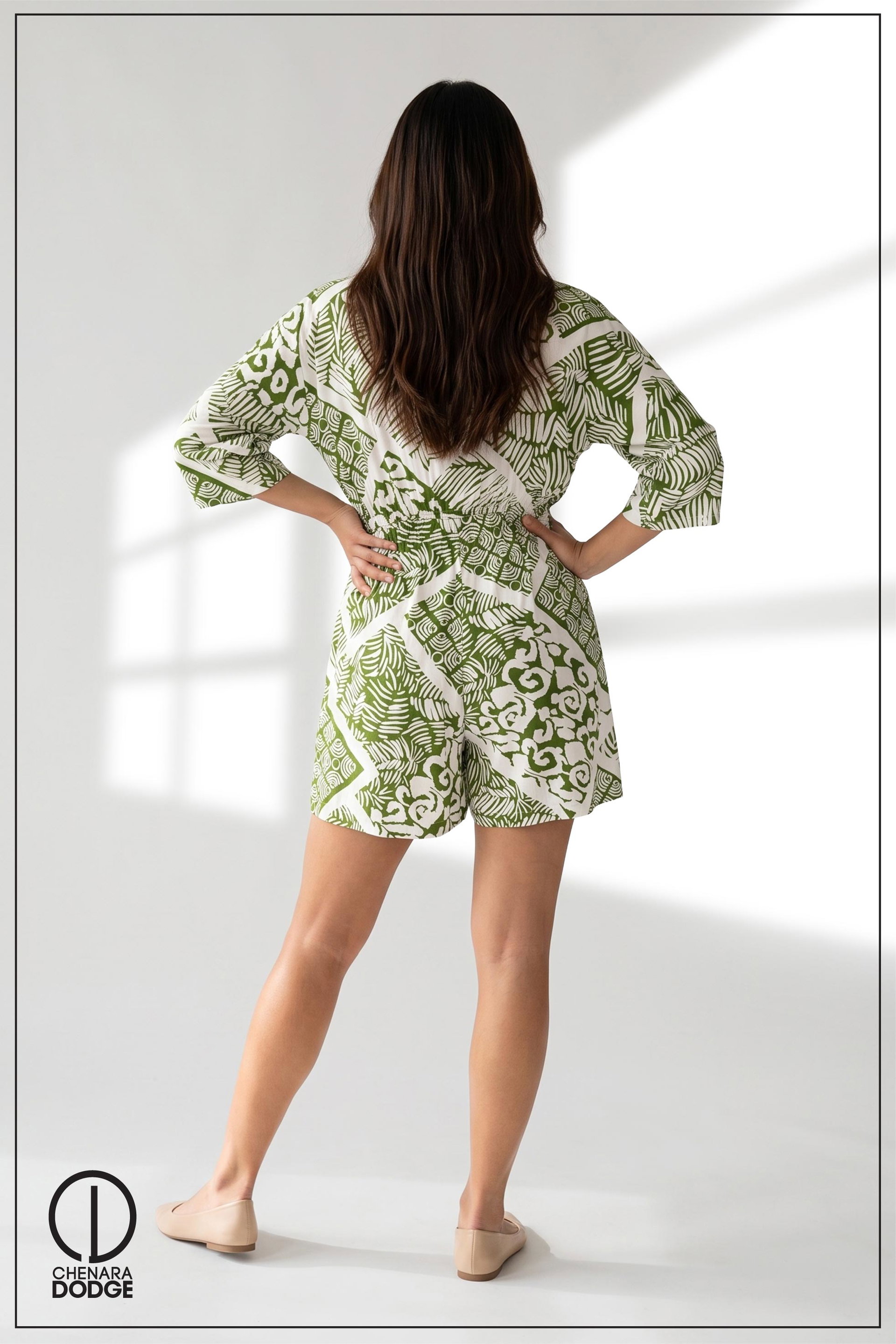 MANON WAIST TIE UP ROMPER