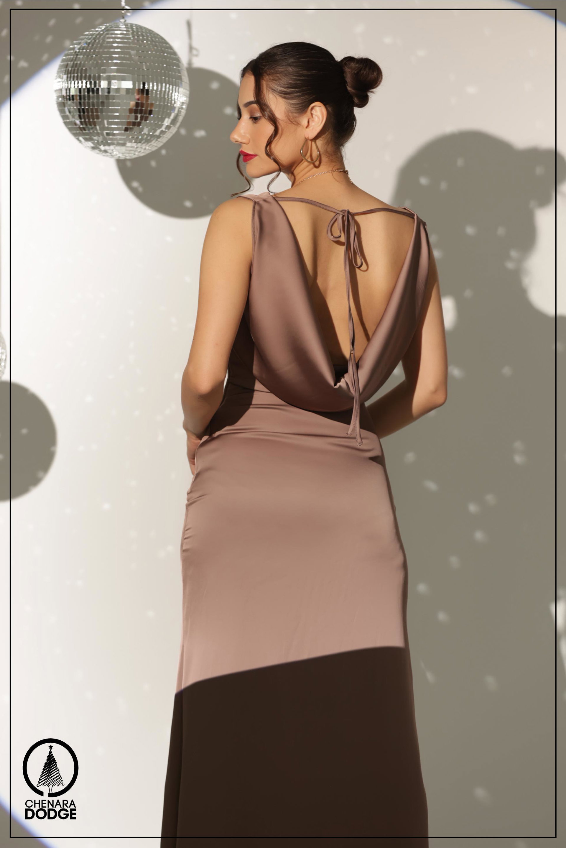 MARTA COWL NECK MAXI DRESS