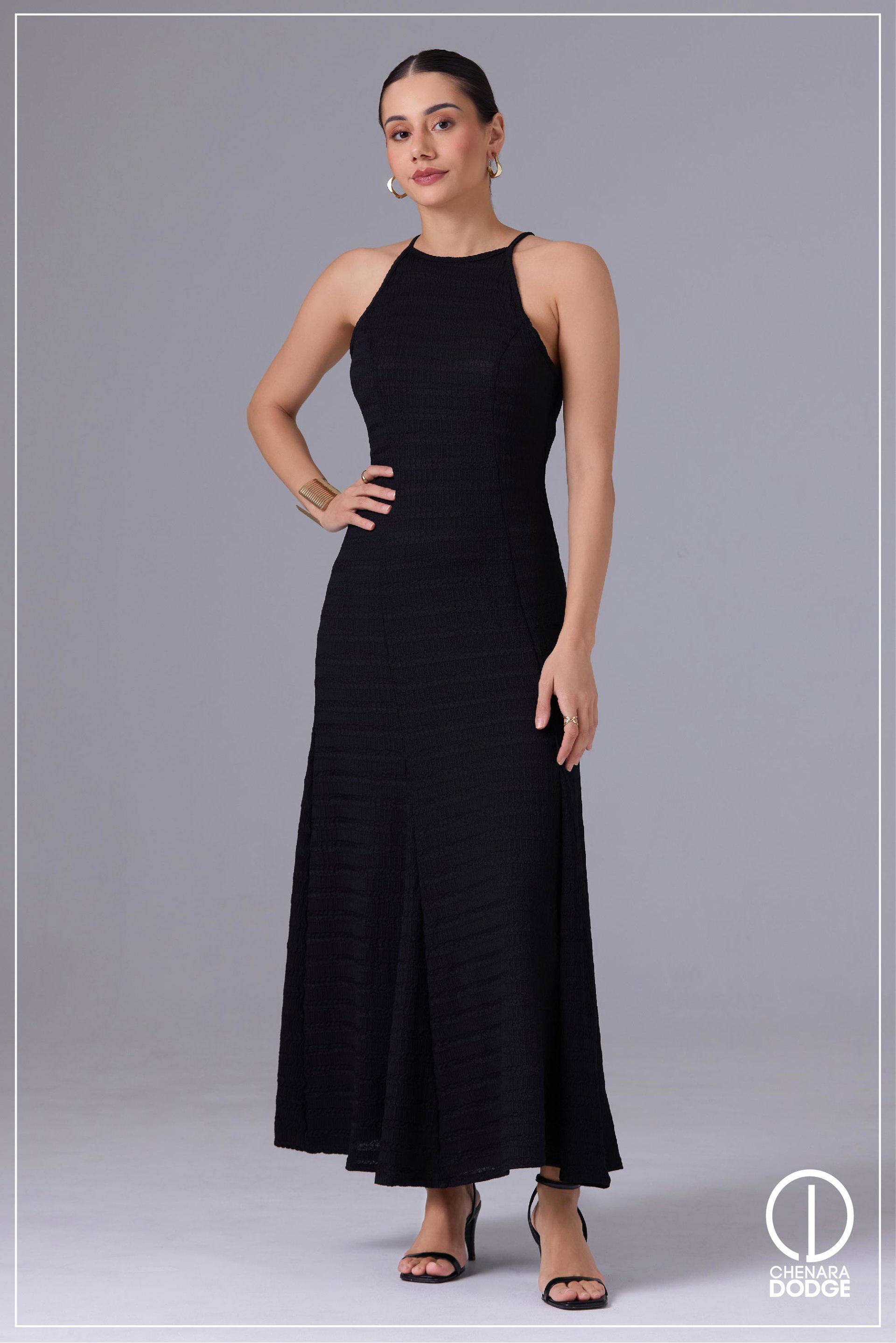 MELISSA SLEEVELESS MAXI DRESS
