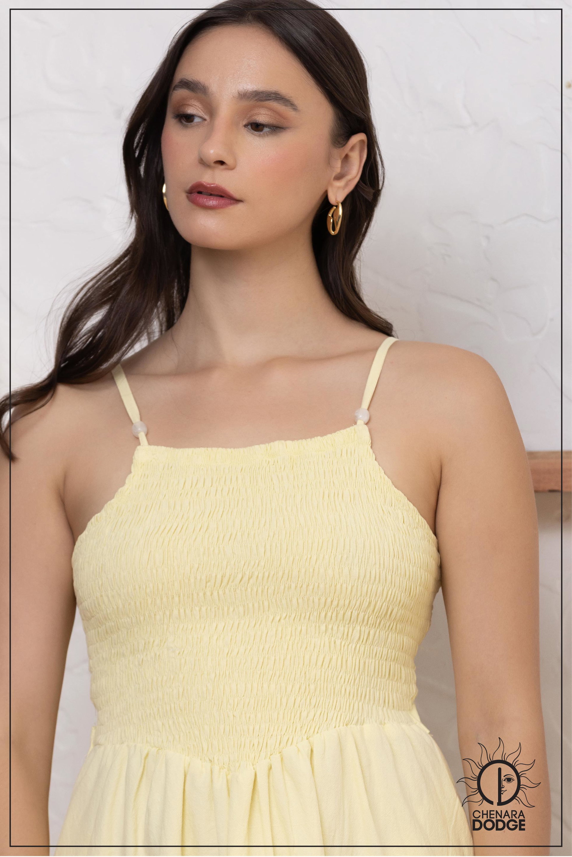 MERILLE SMOKED MAXI DRESS