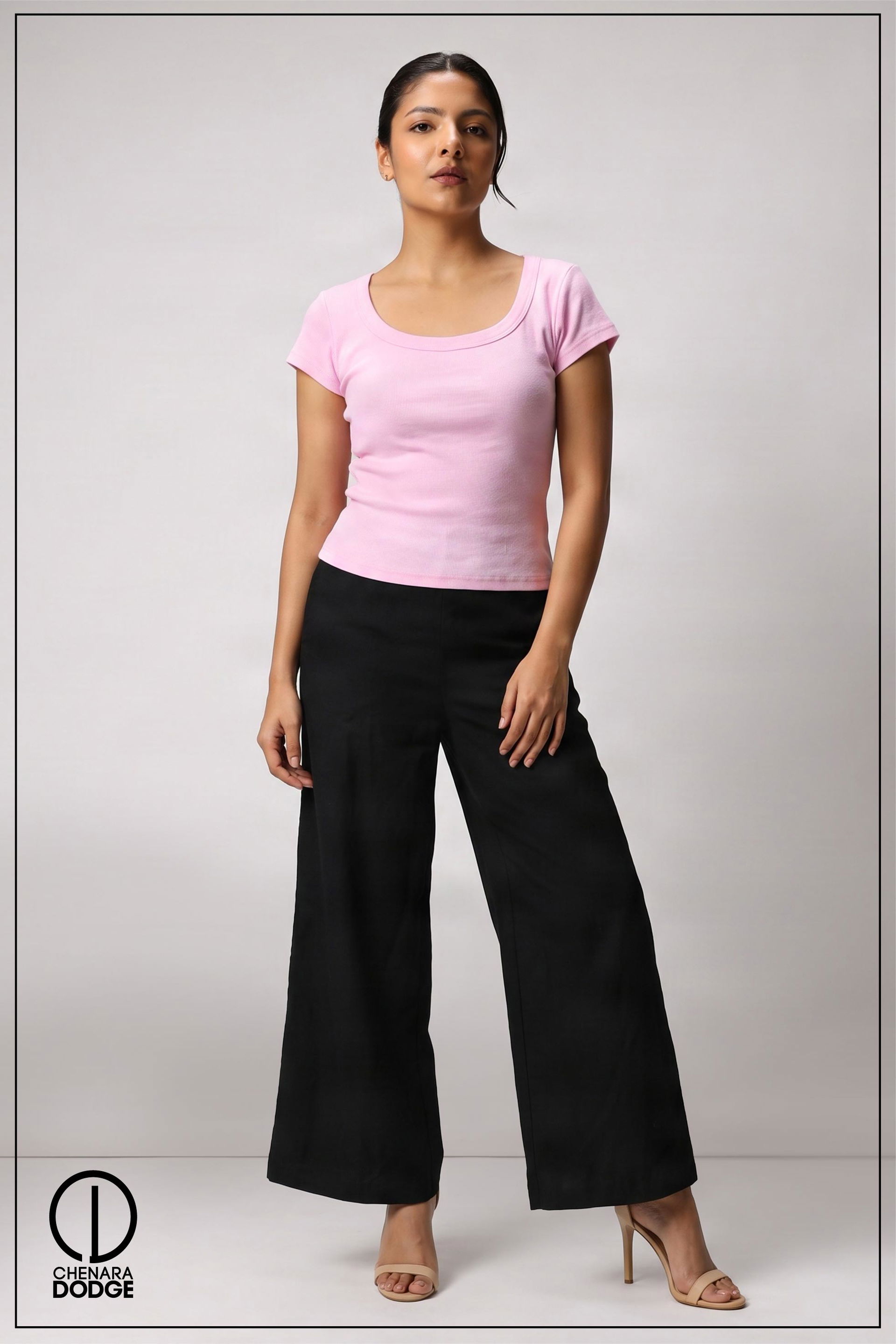 MILLIE SHORT SLEEVE CROP TOP