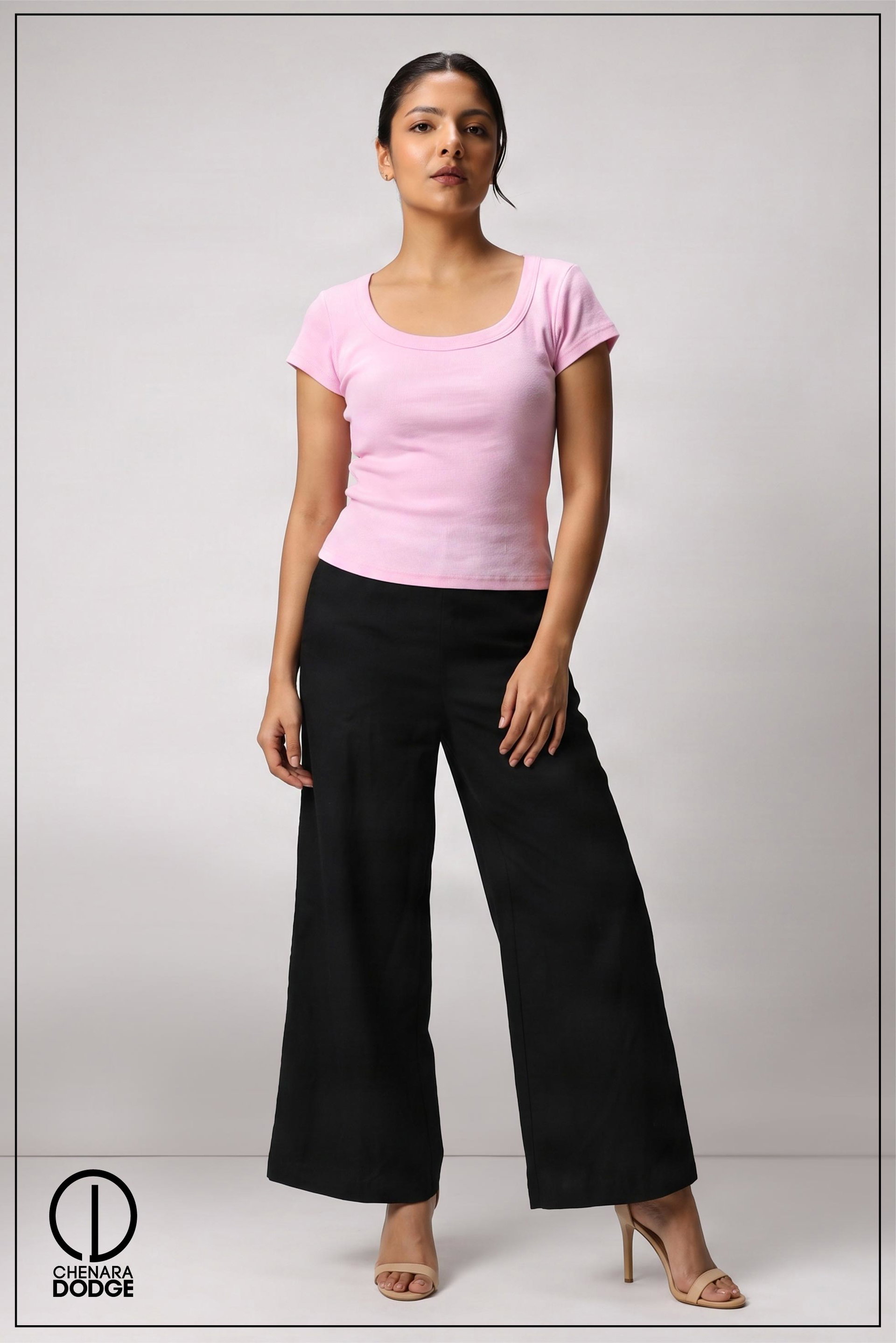 MILLIE SHORT SLEEVE CROP TOP