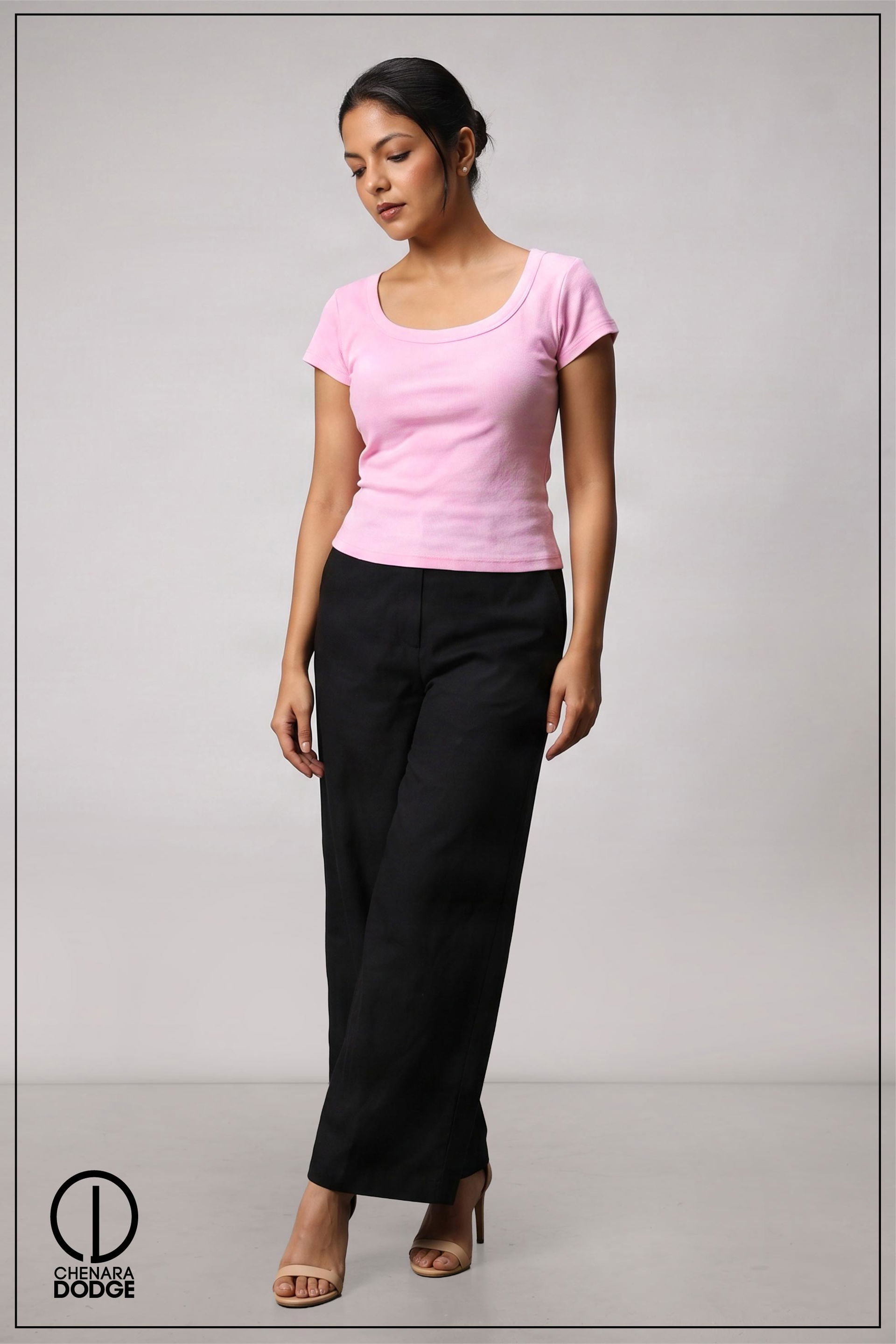 MILLIE SHORT SLEEVE CROP TOP