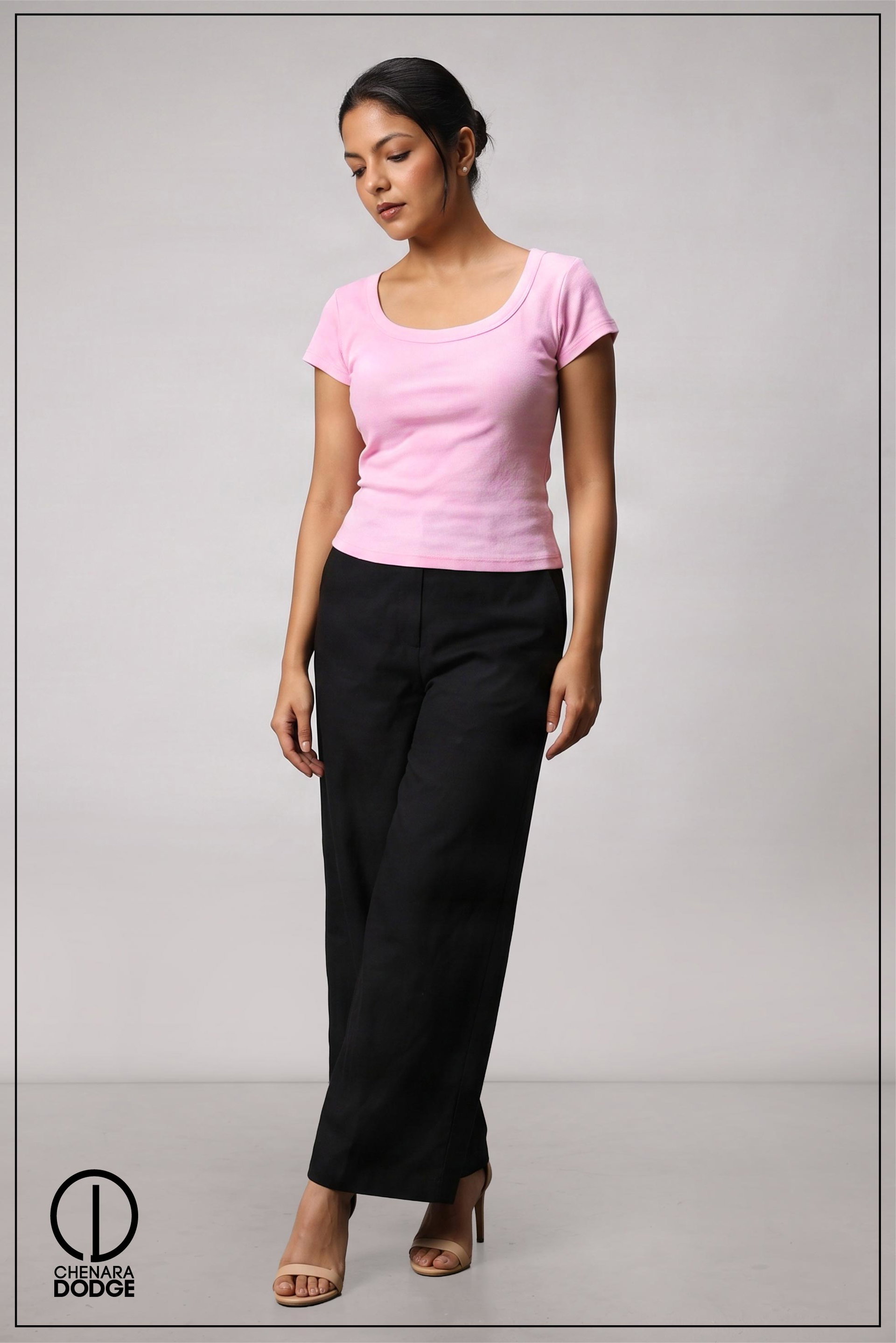 MILLIE SHORT SLEEVE CROP TOP