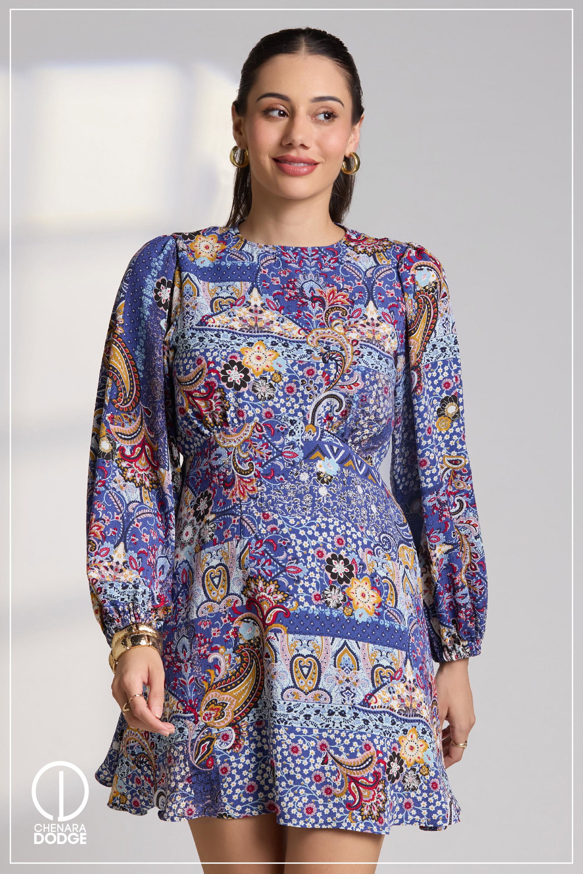 MIRA BACKLESS MINI DRESS