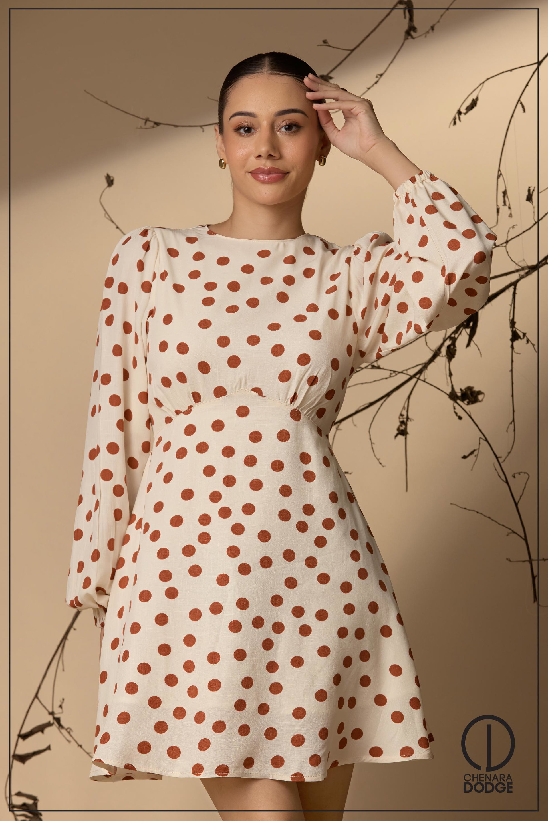 MIRA BACKLESS MINI DRESS