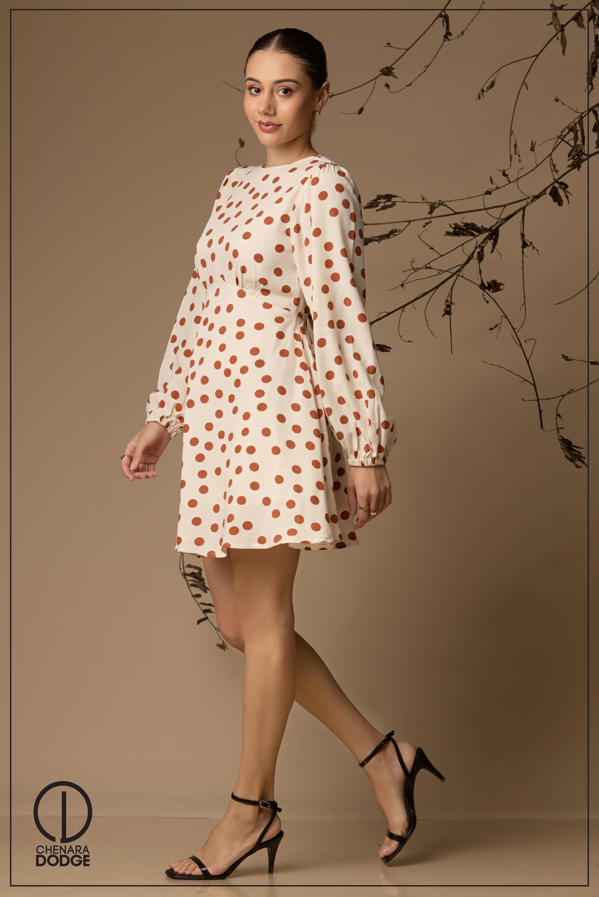 MIRA BACKLESS MINI DRESS