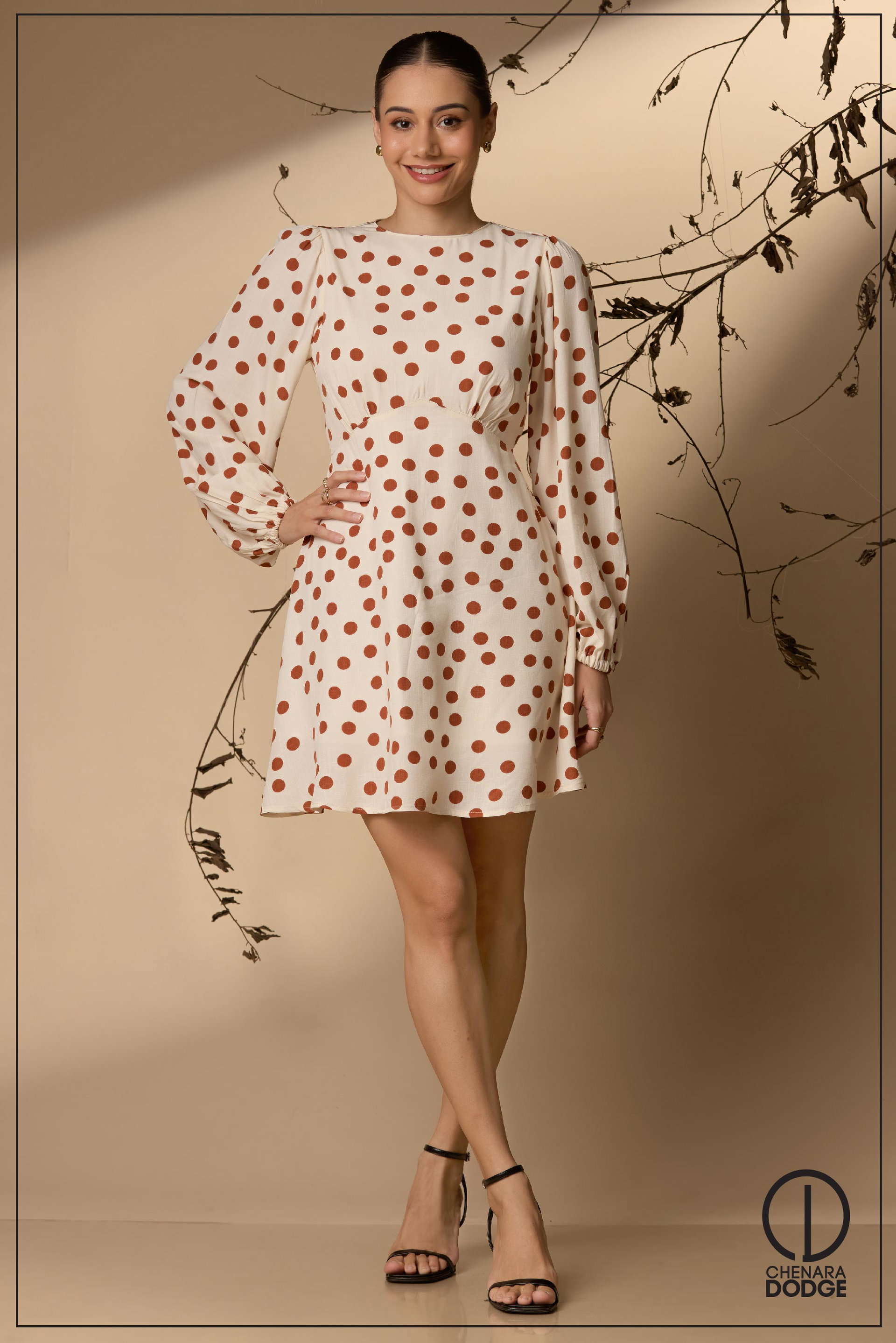 MIRA BACKLESS MINI DRESS