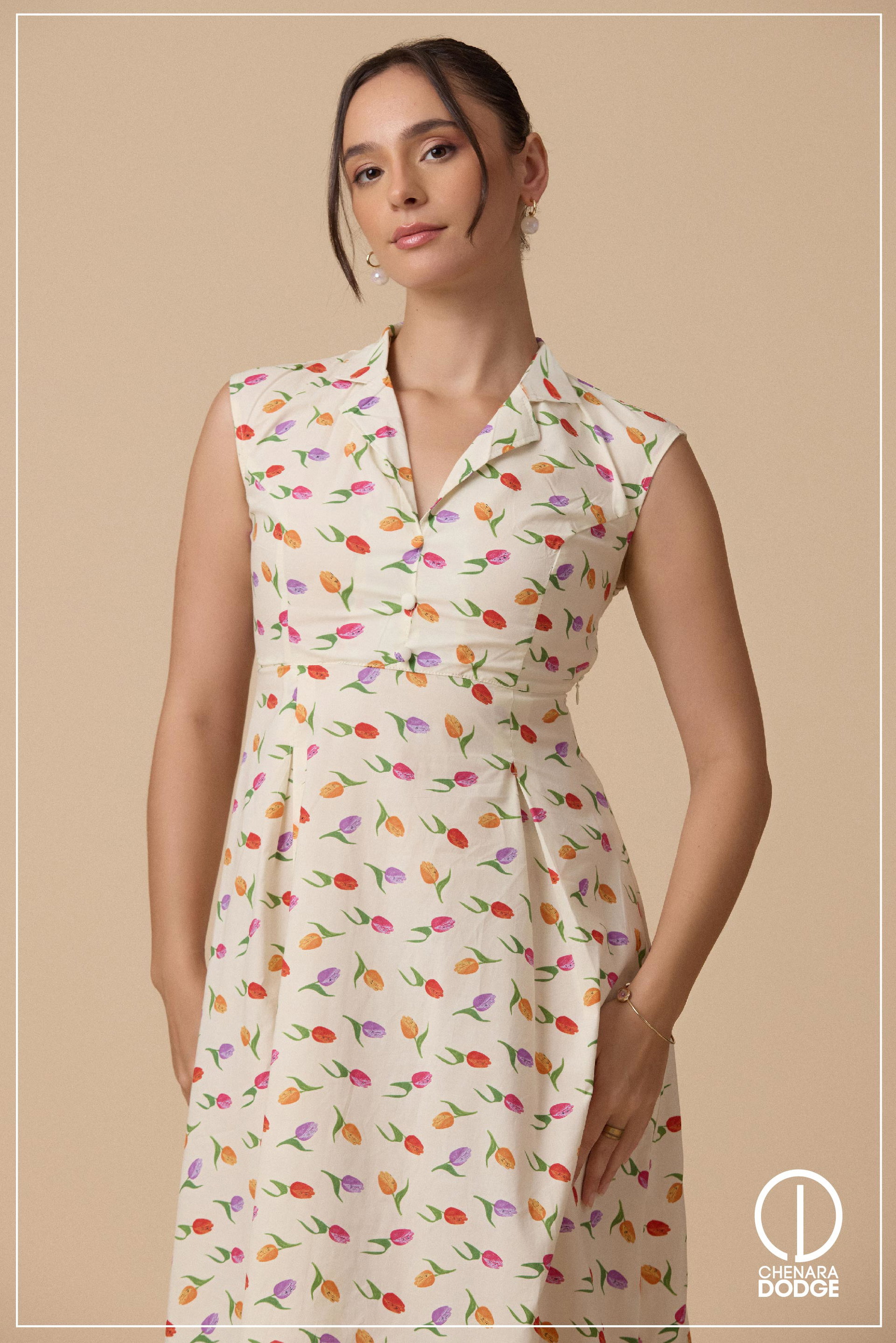 MIRA BUTTON DOWN MAXI DRESS