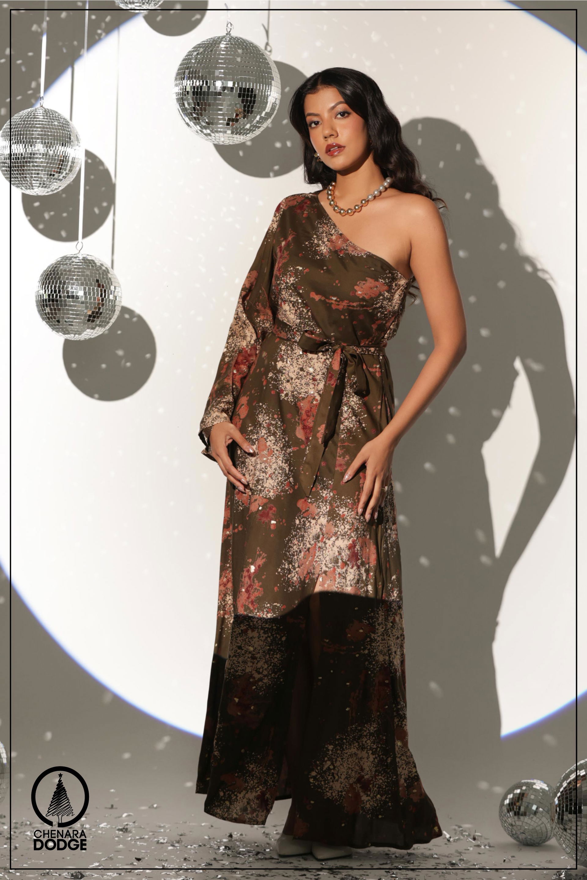 NATALIE ONE SHOULDER MAXI DRESS