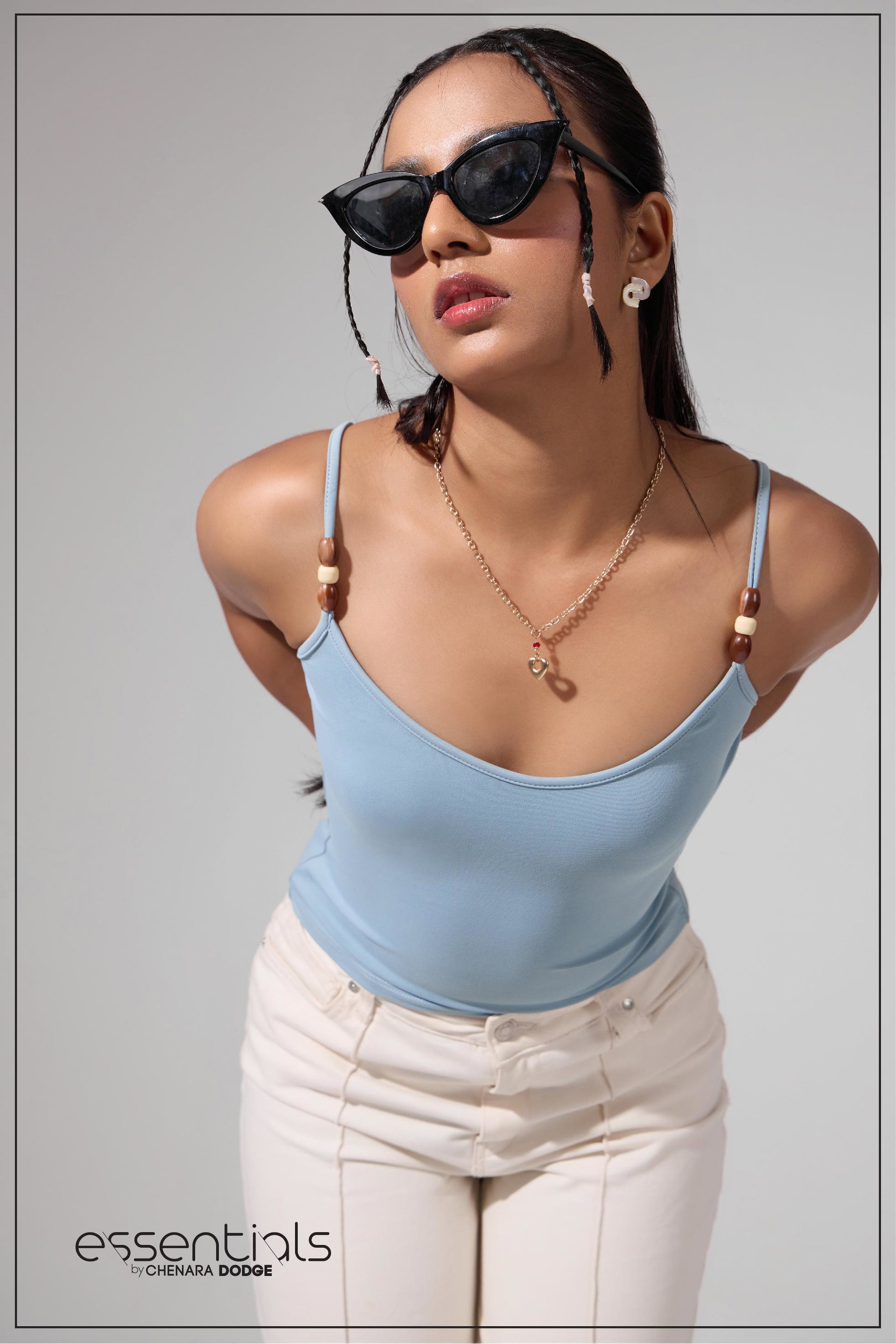 NEEZA TOGGLE DETAILED TANK TOP