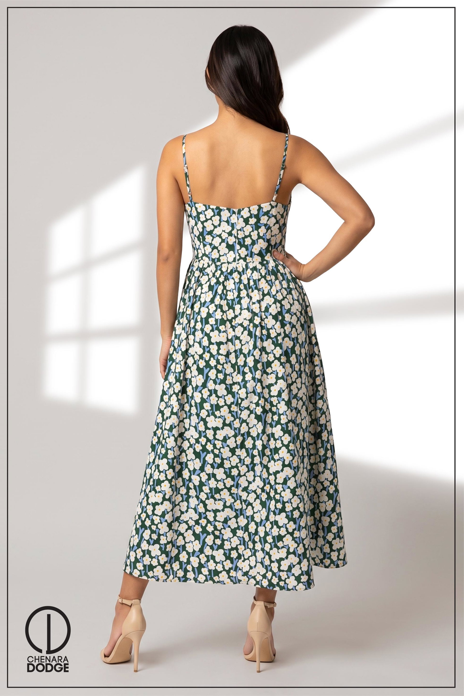 NITA SLEEVLESS MAXI DRESS