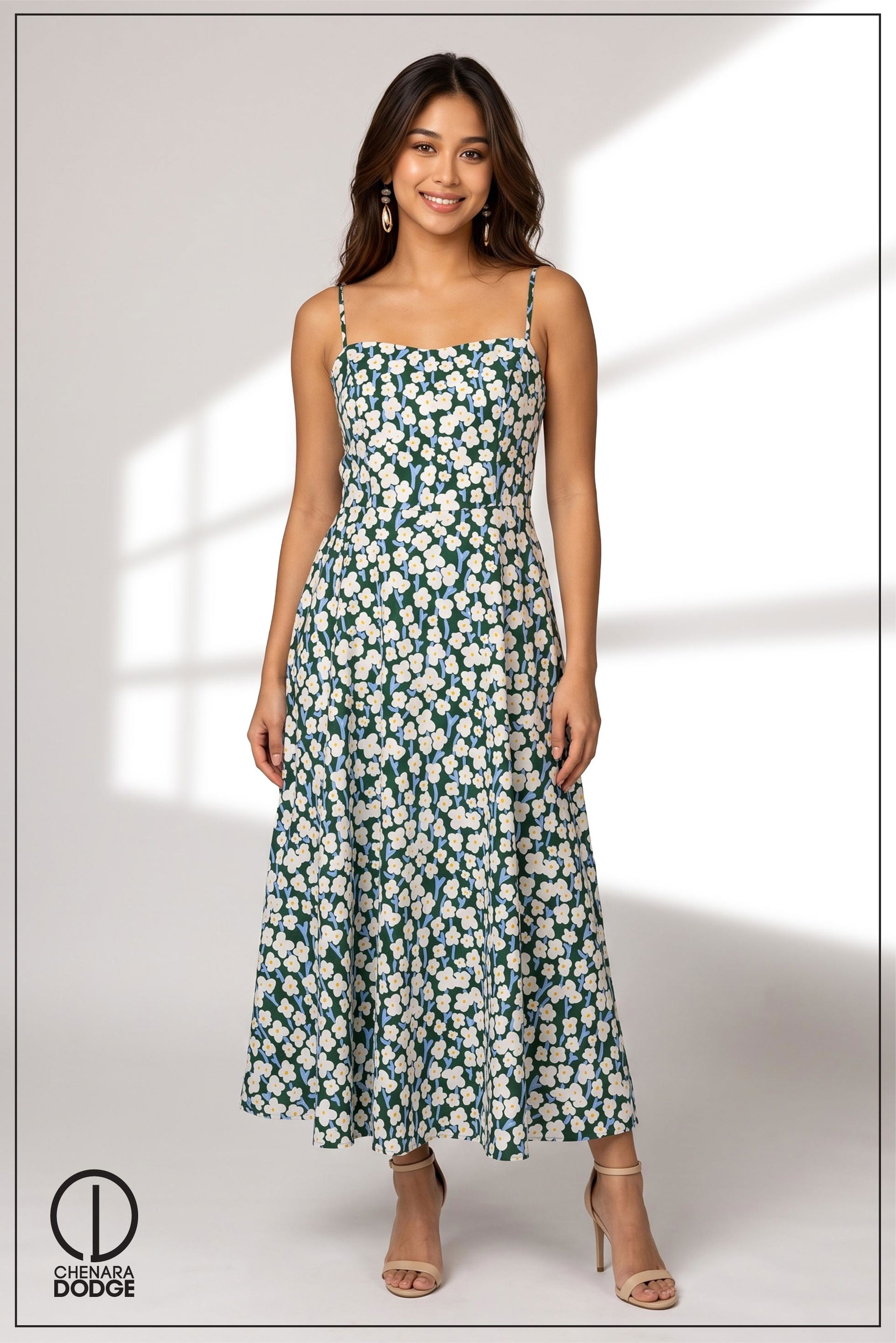 NITA SLEEVLESS MAXI DRESS