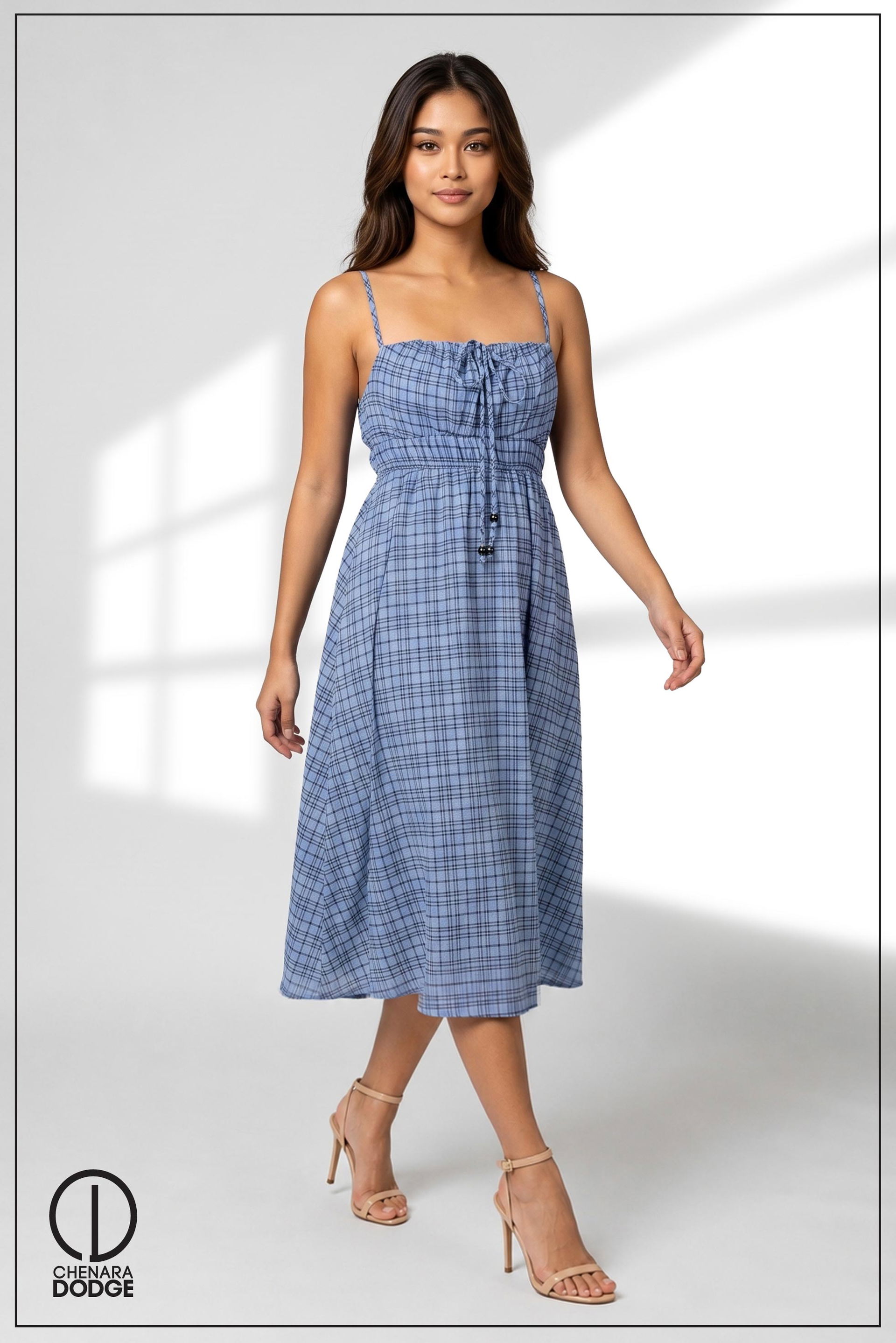 PALOMA SLEEVELESS MIDI DRESS