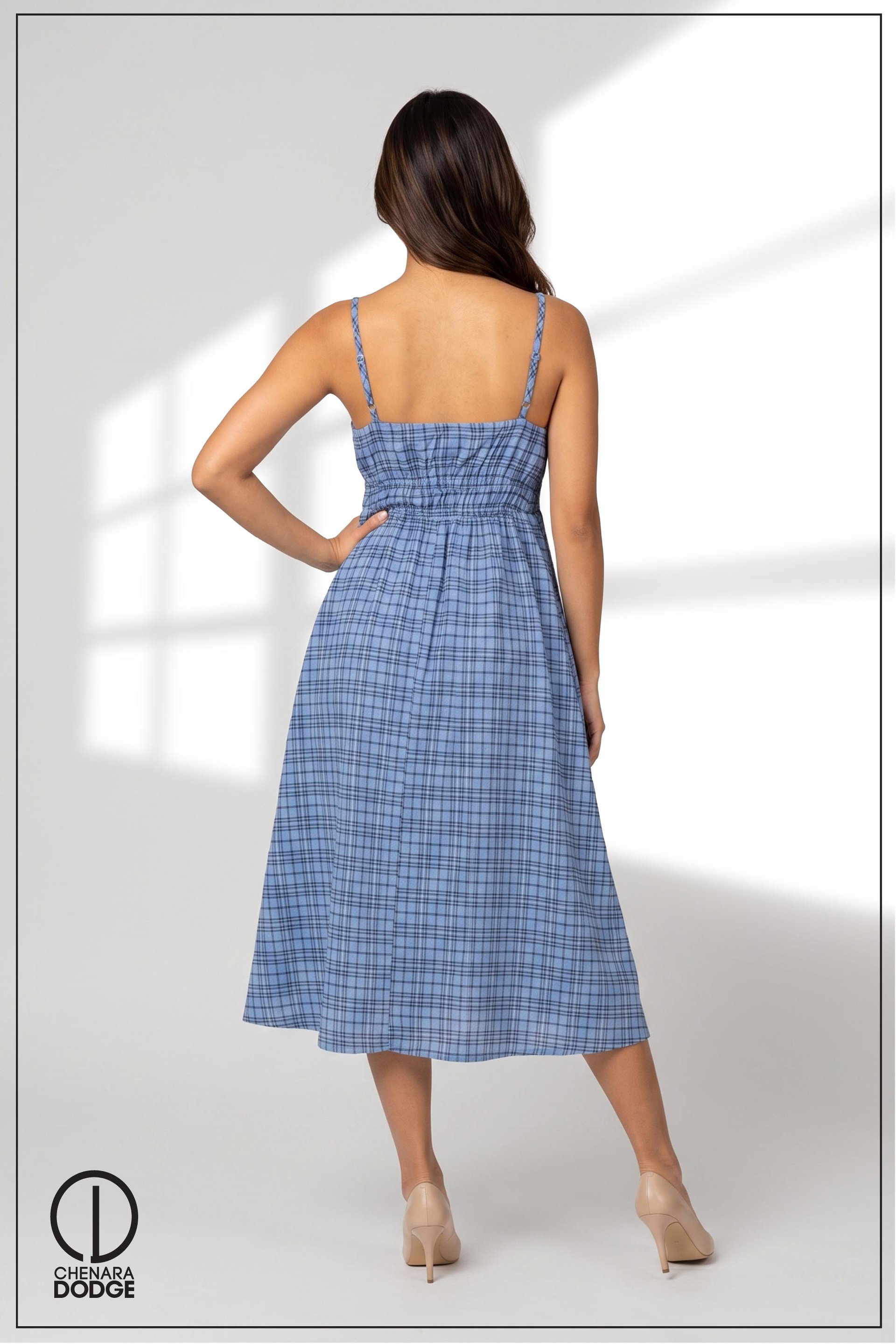 PALOMA SLEEVELESS MIDI DRESS