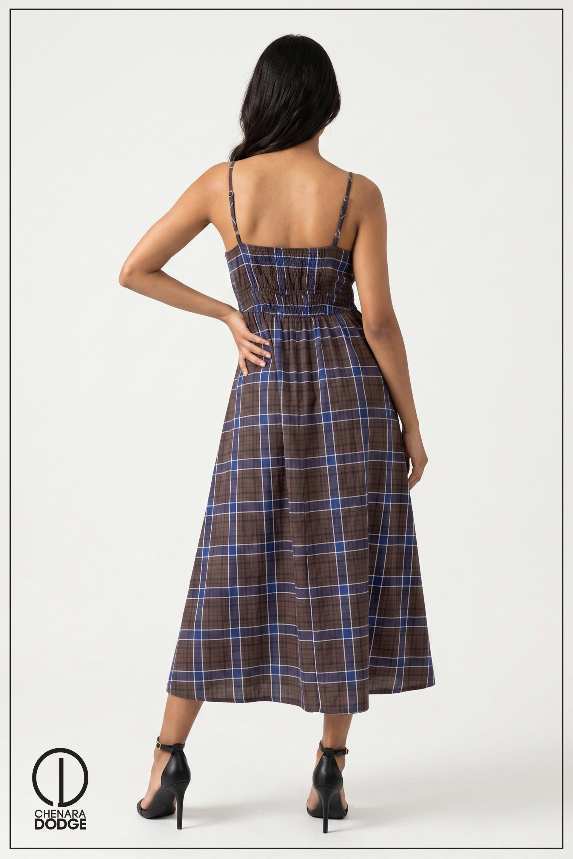 PALOMA SLEEVELESS MIDI DRESS