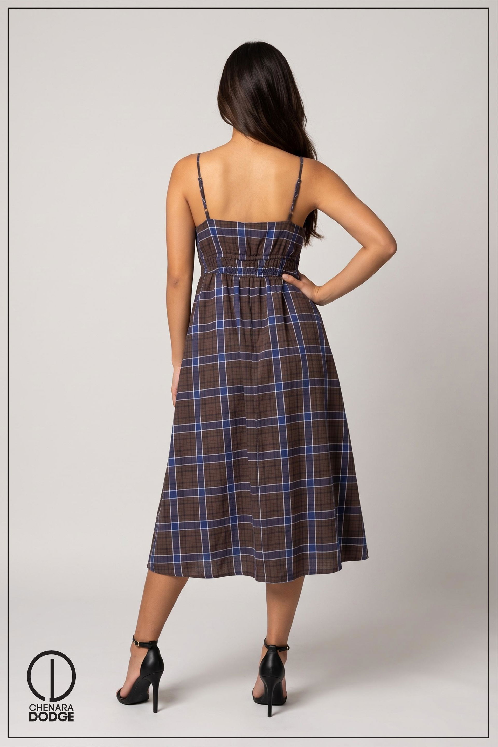 PALOMA SLEEVELESS MIDI DRESS