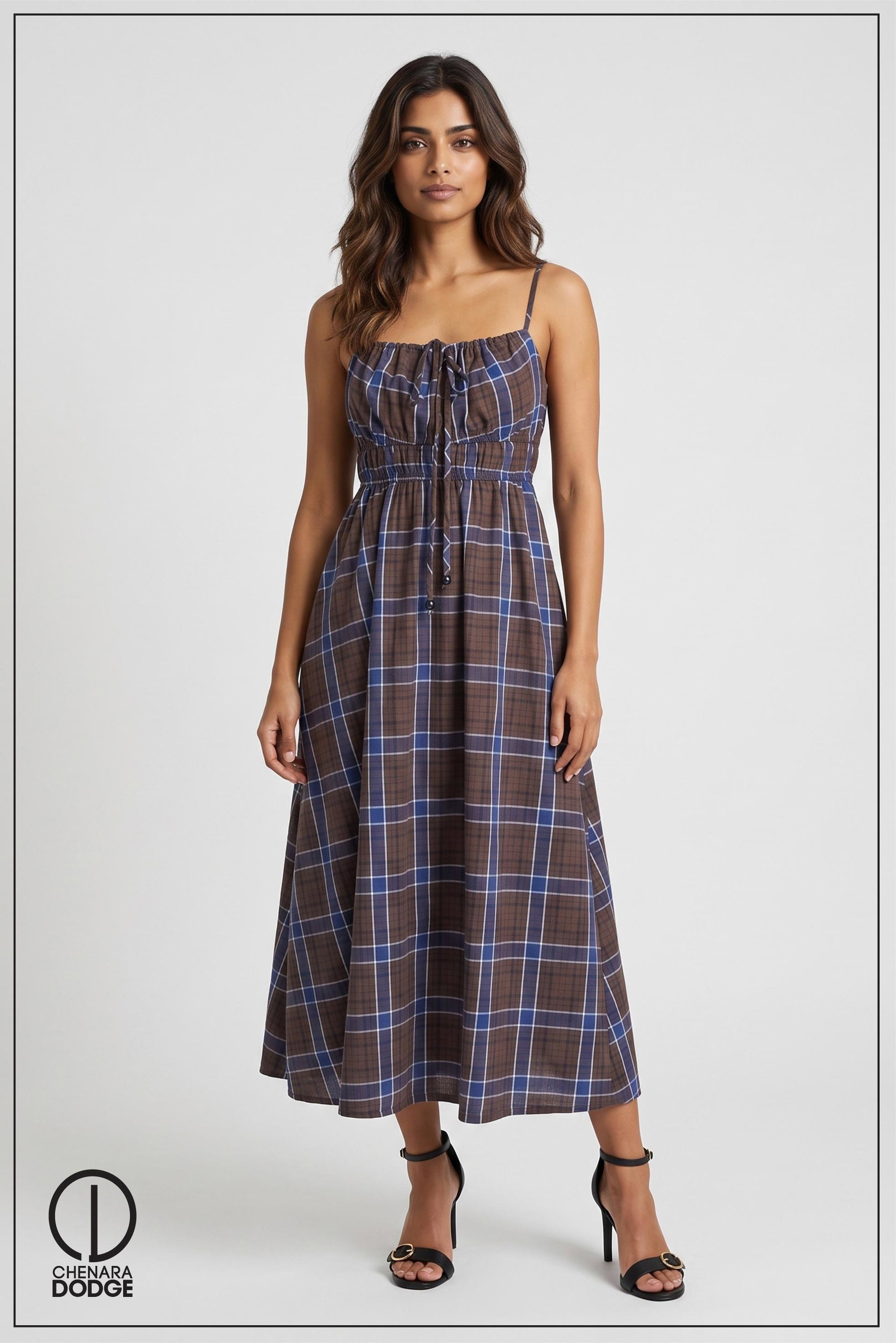 PALOMA SLEEVELESS MIDI DRESS