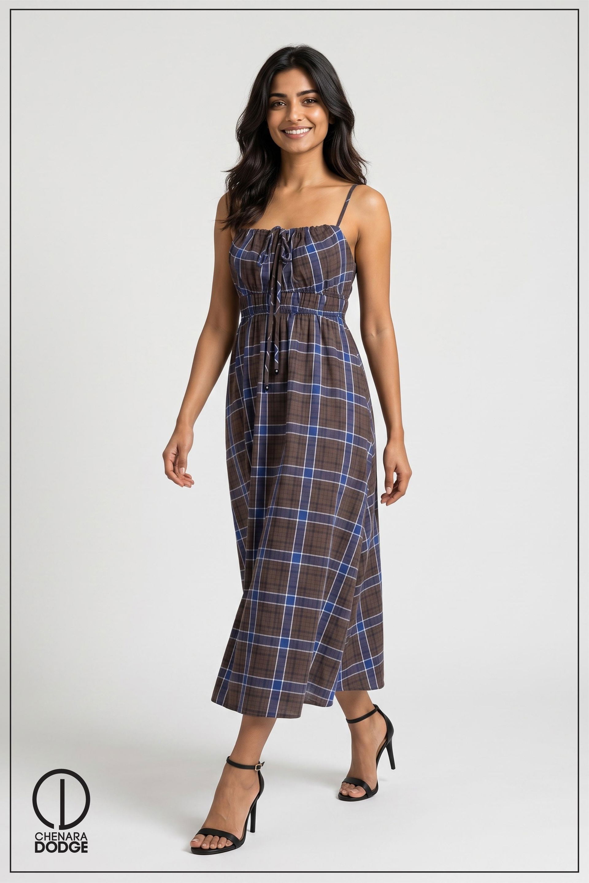 PALOMA SLEEVELESS MIDI DRESS