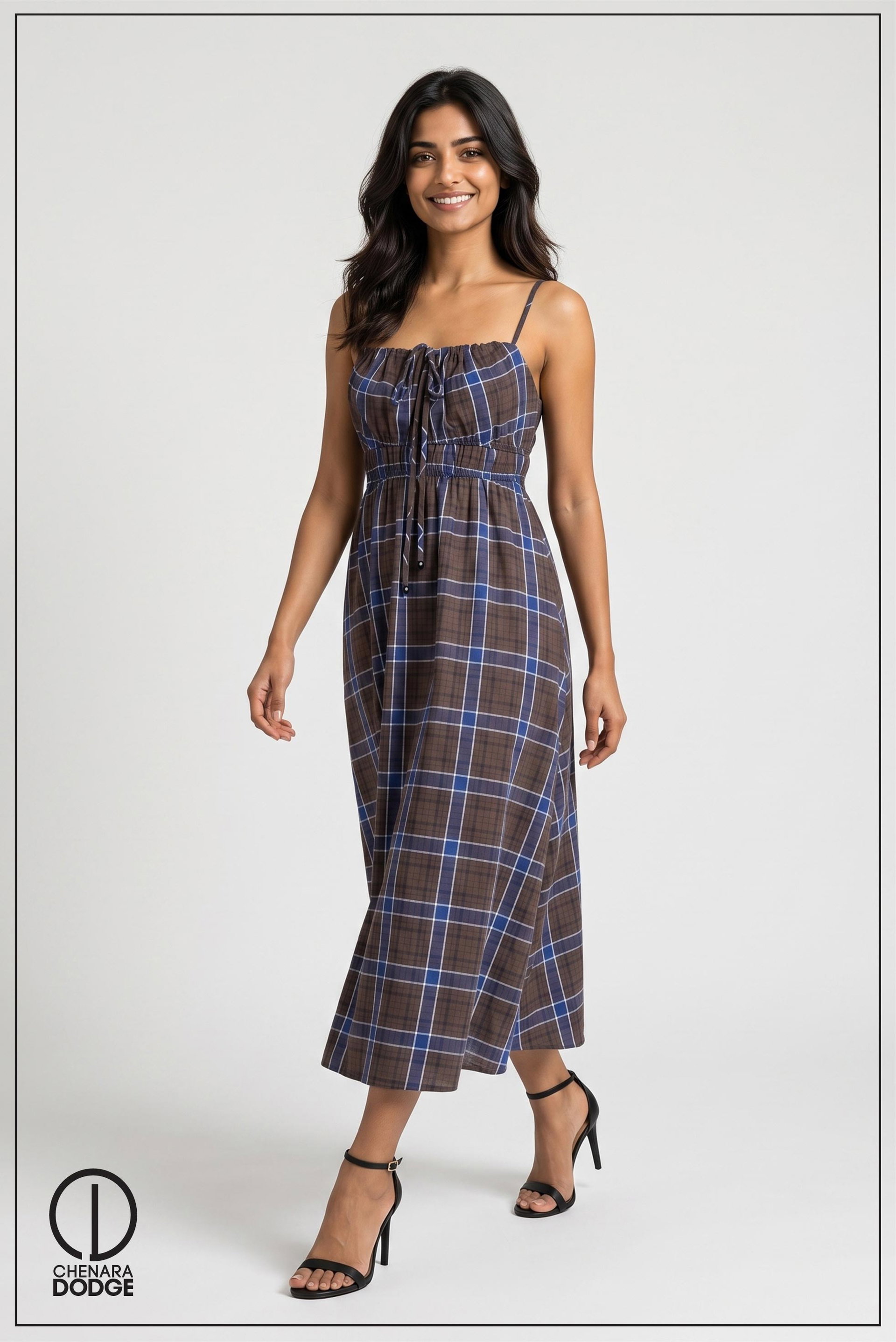 PALOMA SLEEVELESS MIDI DRESS