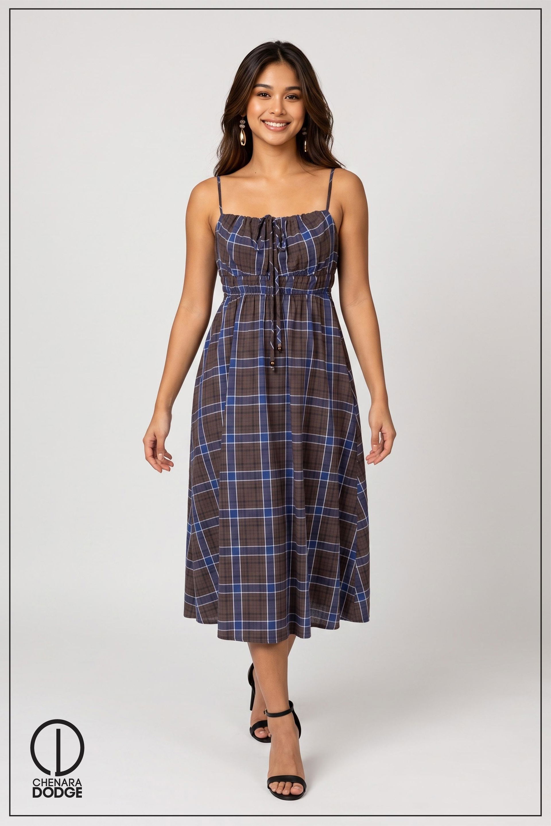 PALOMA SLEEVELESS MIDI DRESS