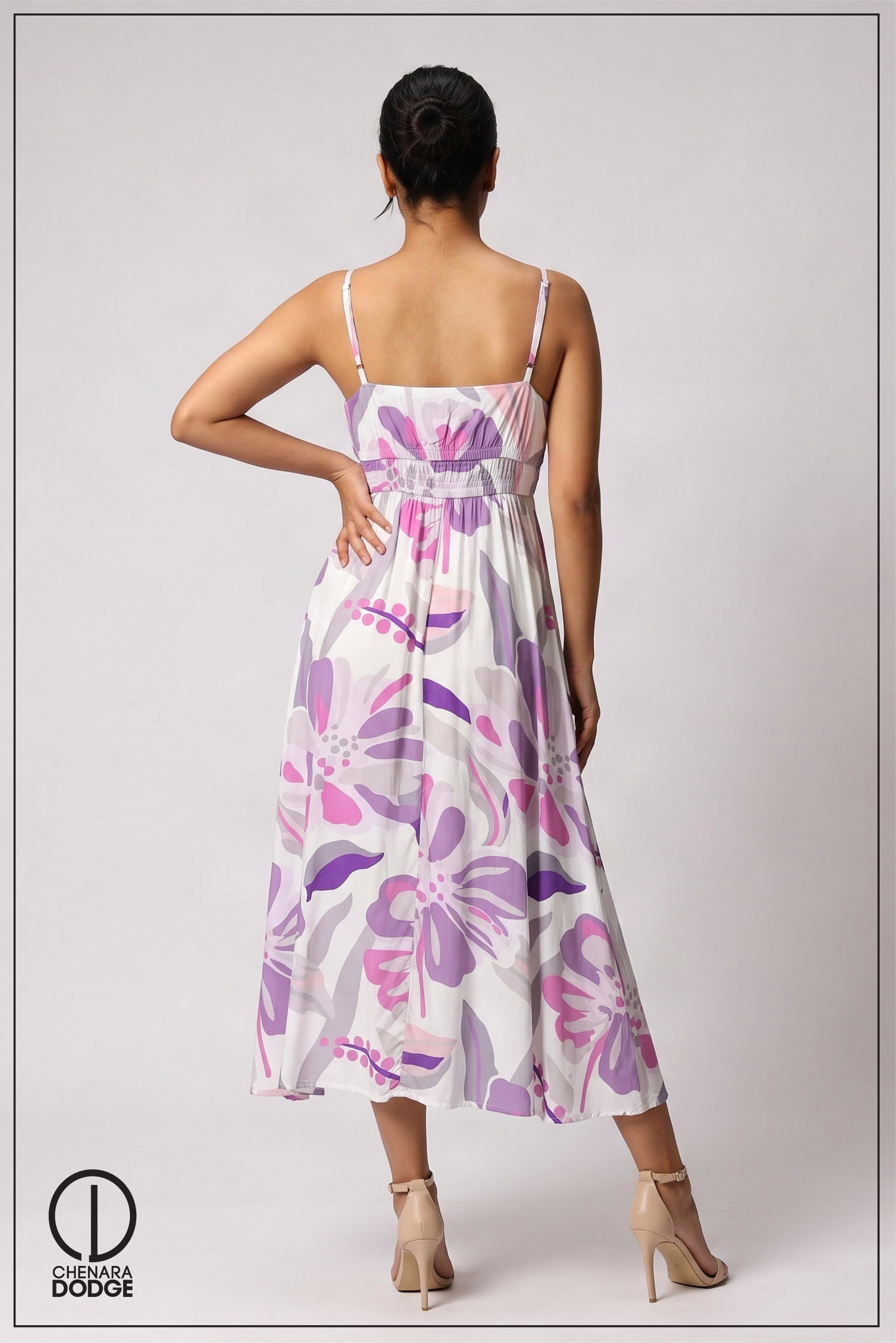 PALOMA SLEEVELESS MIDI DRESS