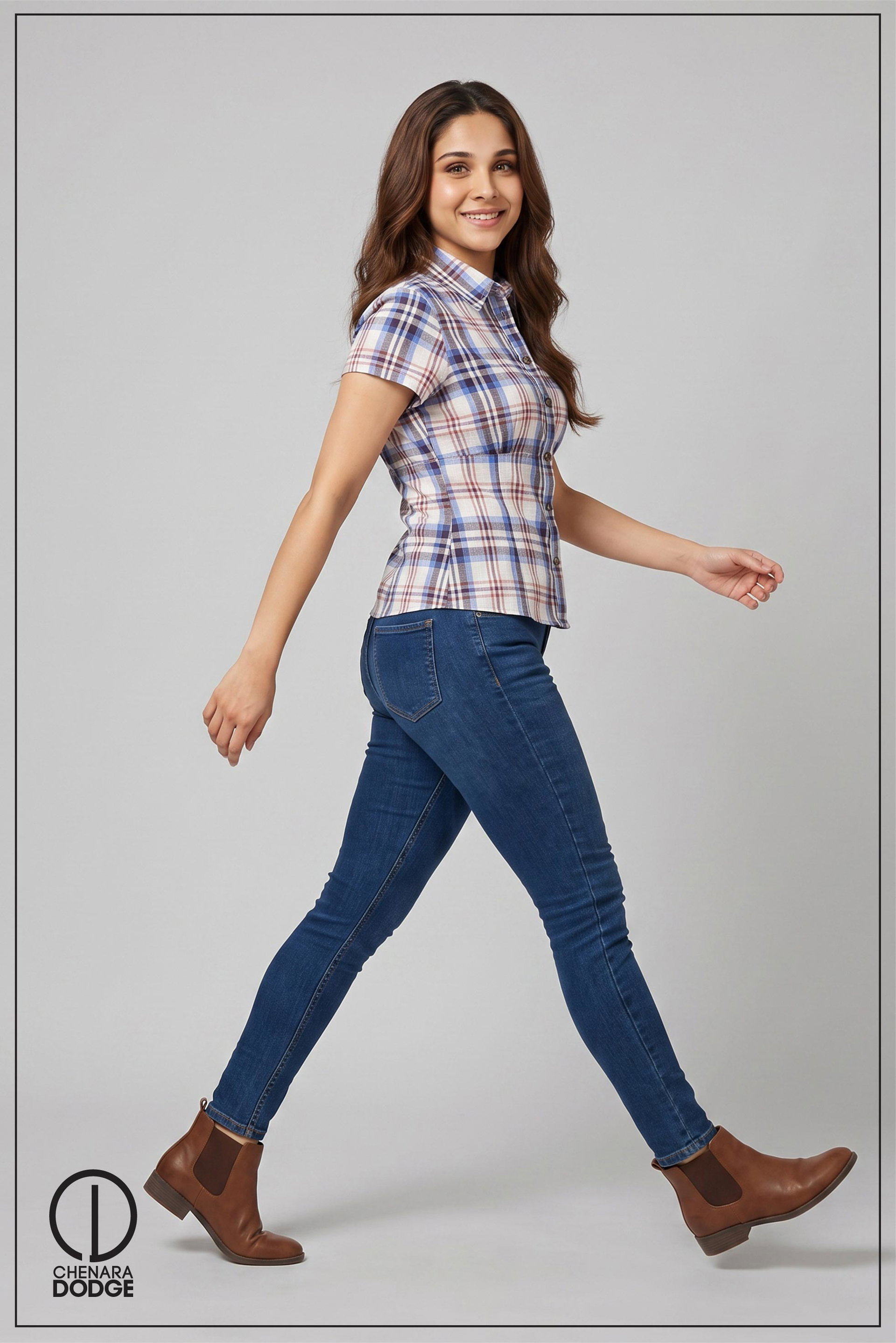 POLINA SHORT SLEEVE CAUSAL SHIRT