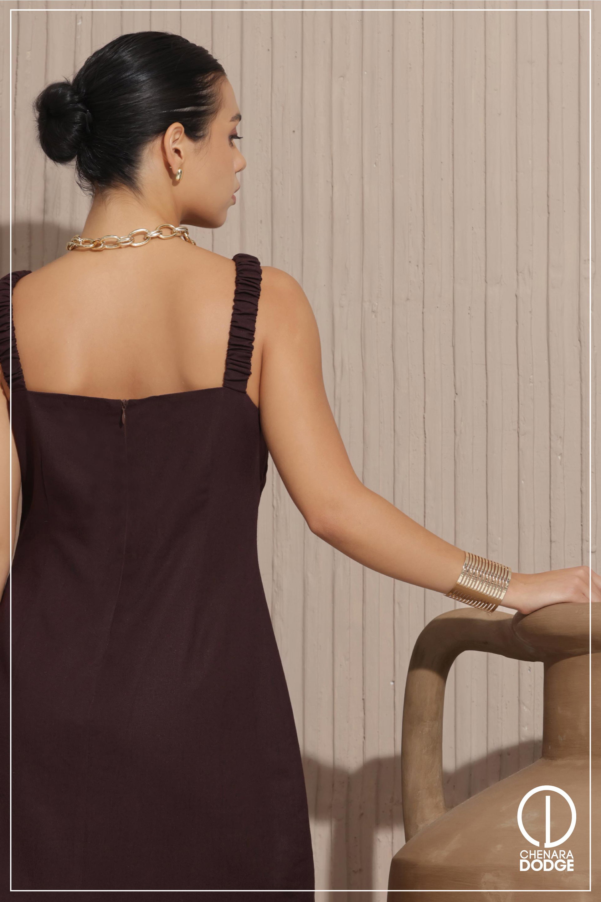 	RAISA BACKLESS MINI DRESS