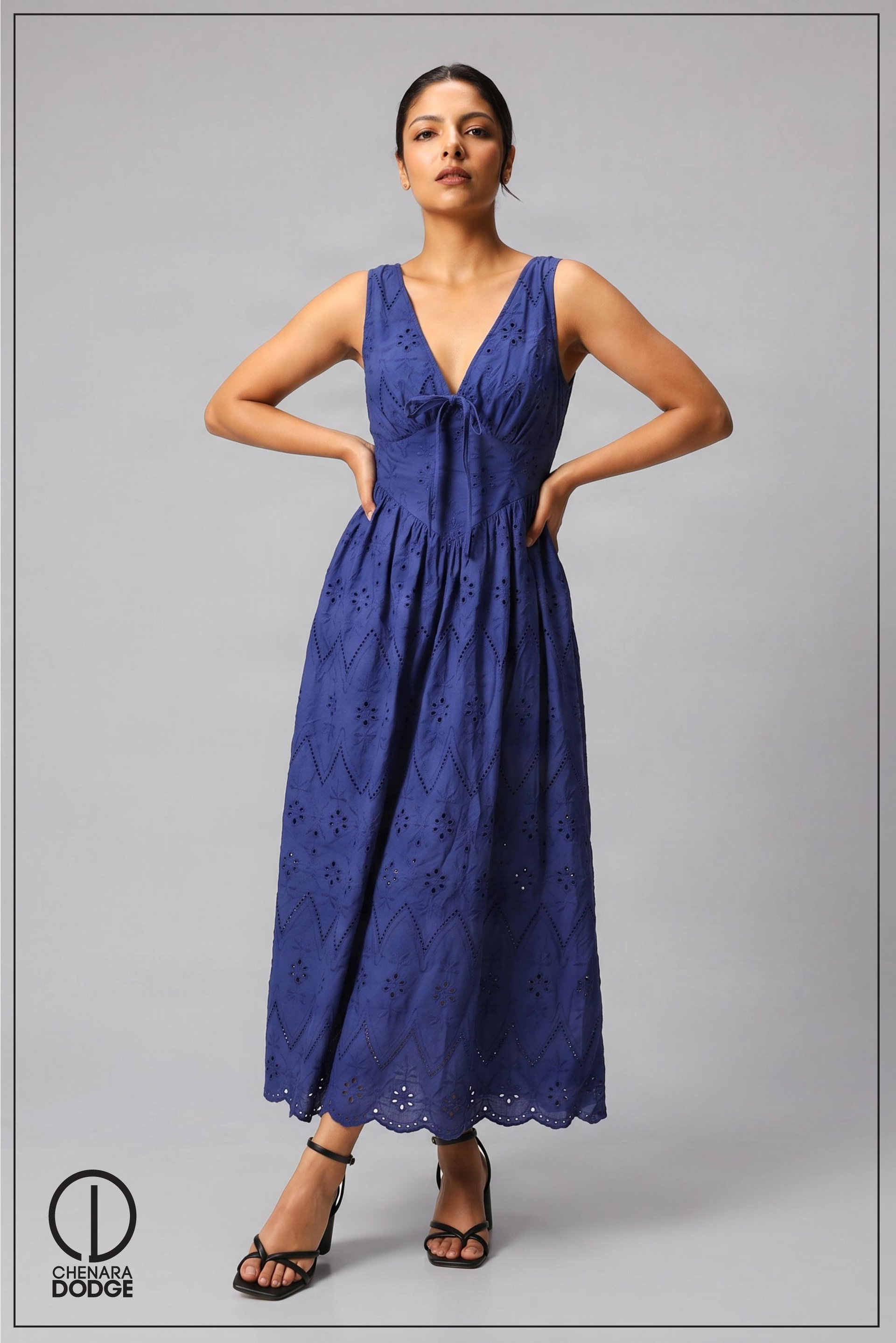 RAYA CORSET MAXI DRESS