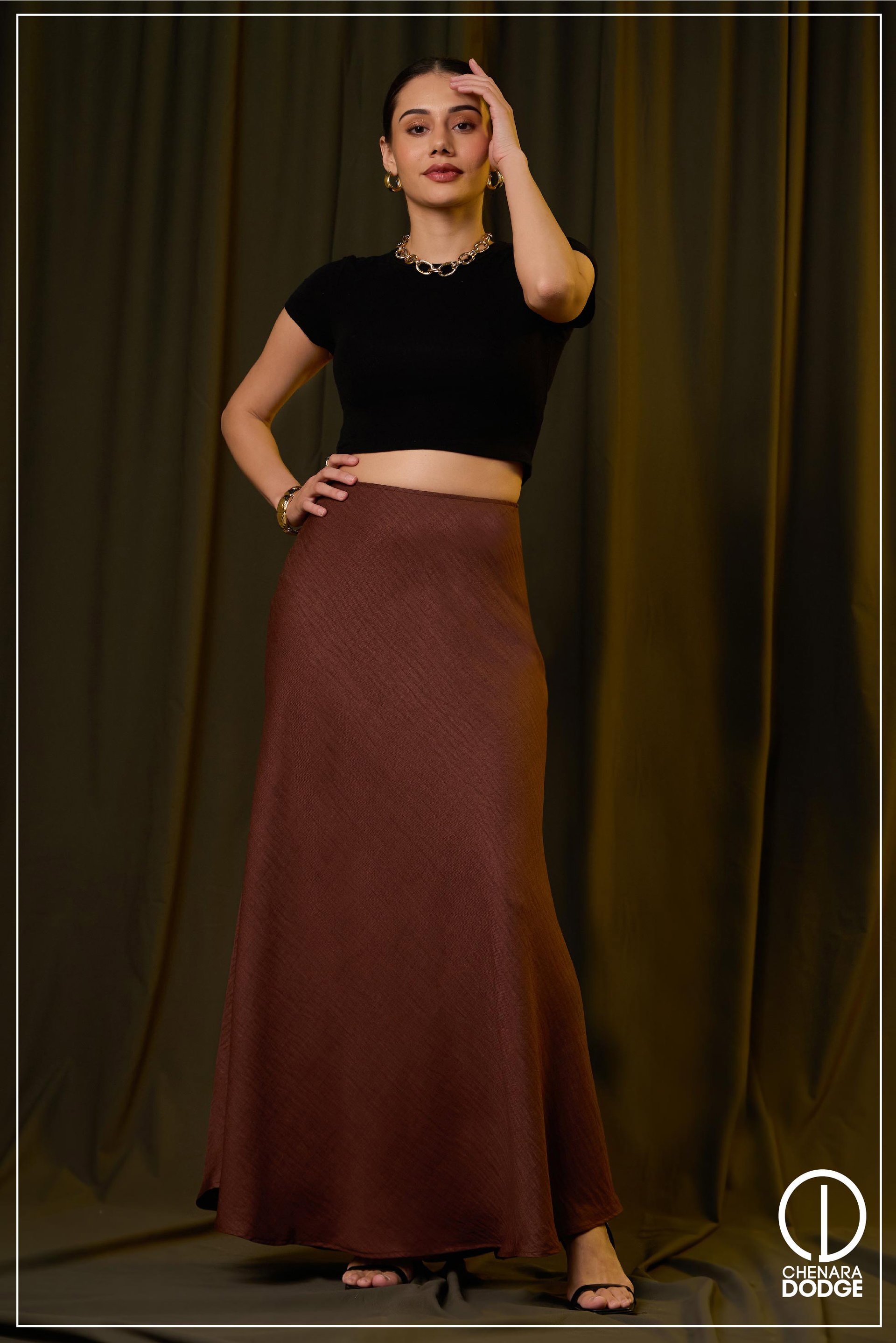 ROSE FLARED SKIRT