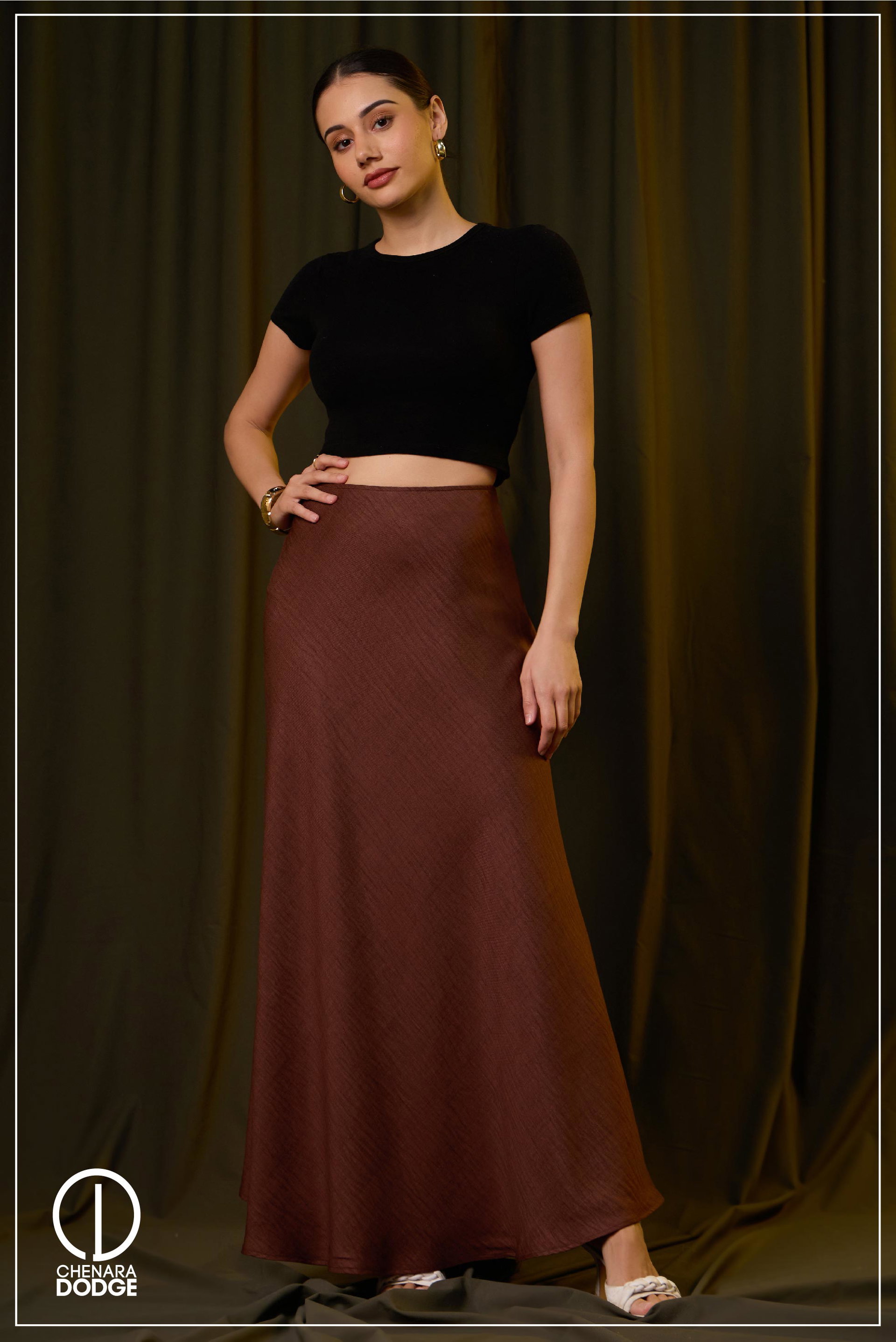ROSE FLARED SKIRT
