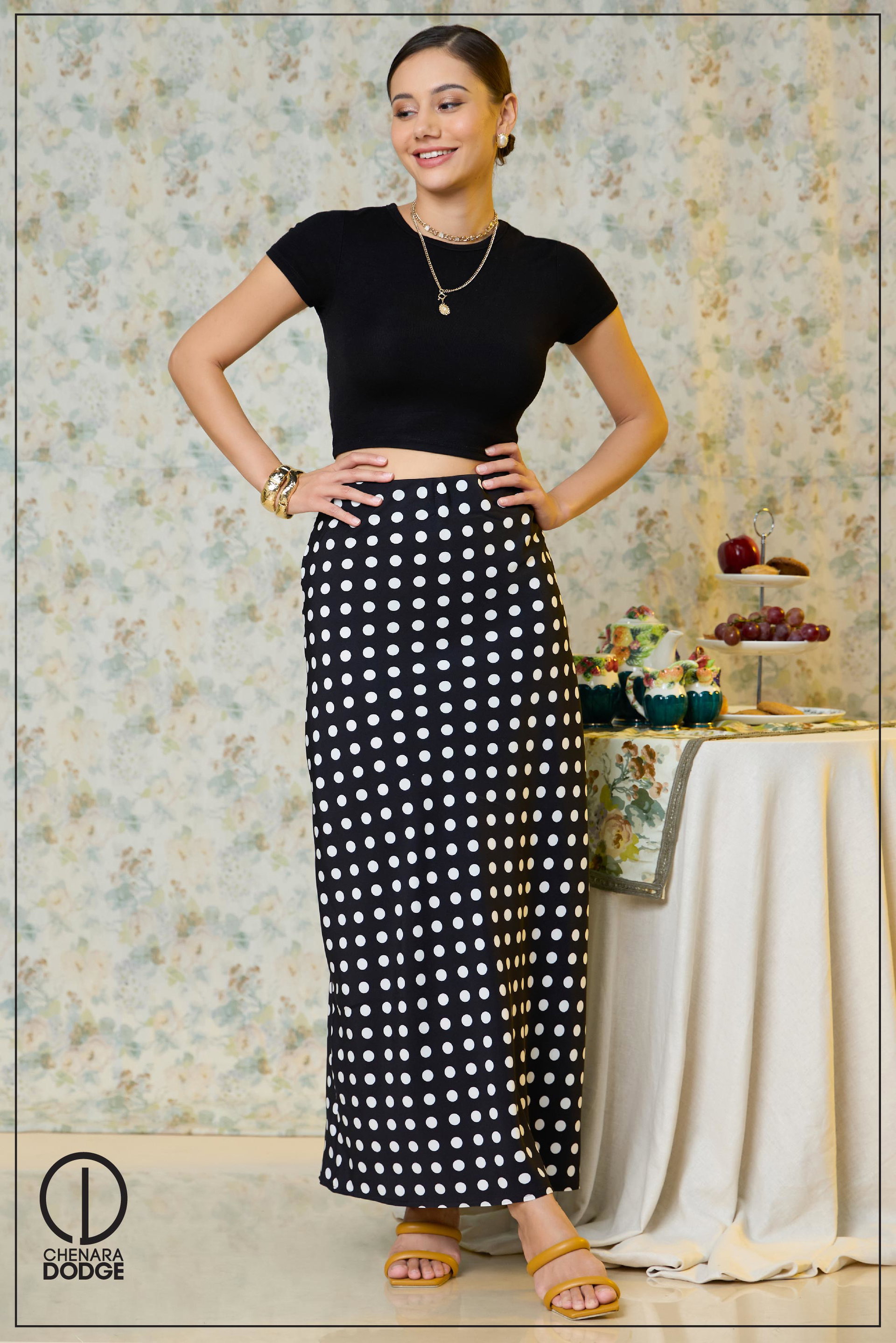 ROSE HIGH WAIST SKIRT