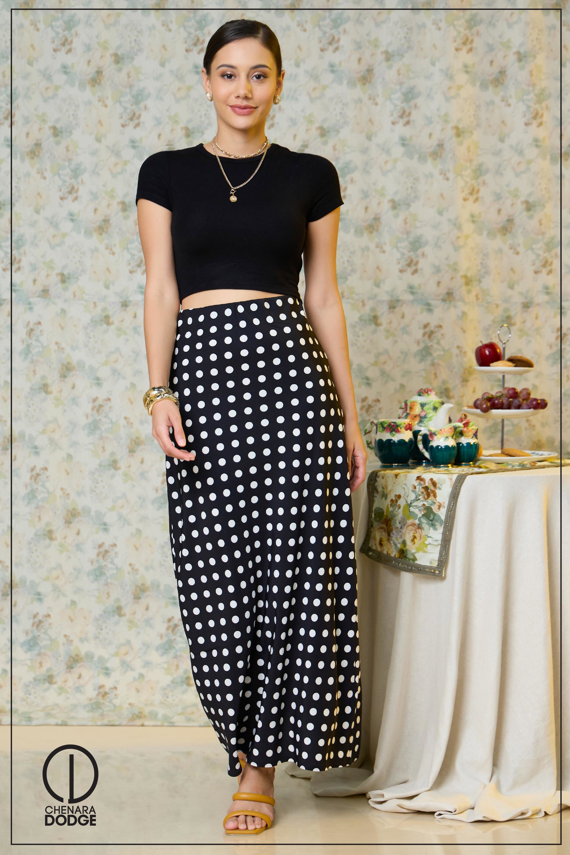 ROSE HIGH WAIST SKIRT