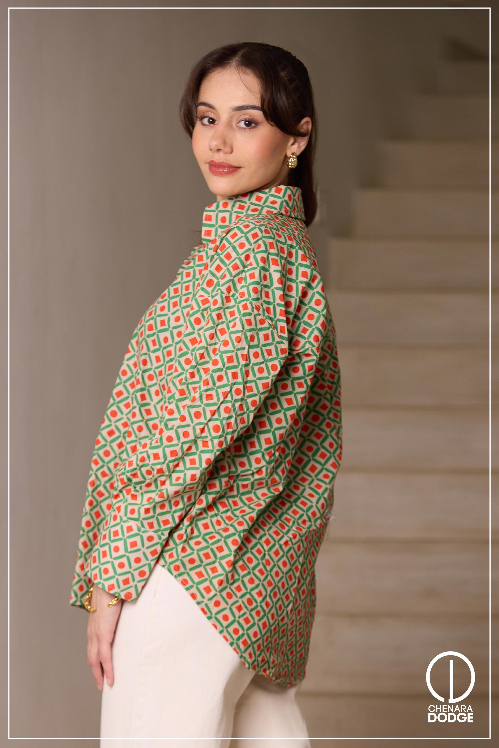 SAGE OVERSIZED SHIRT