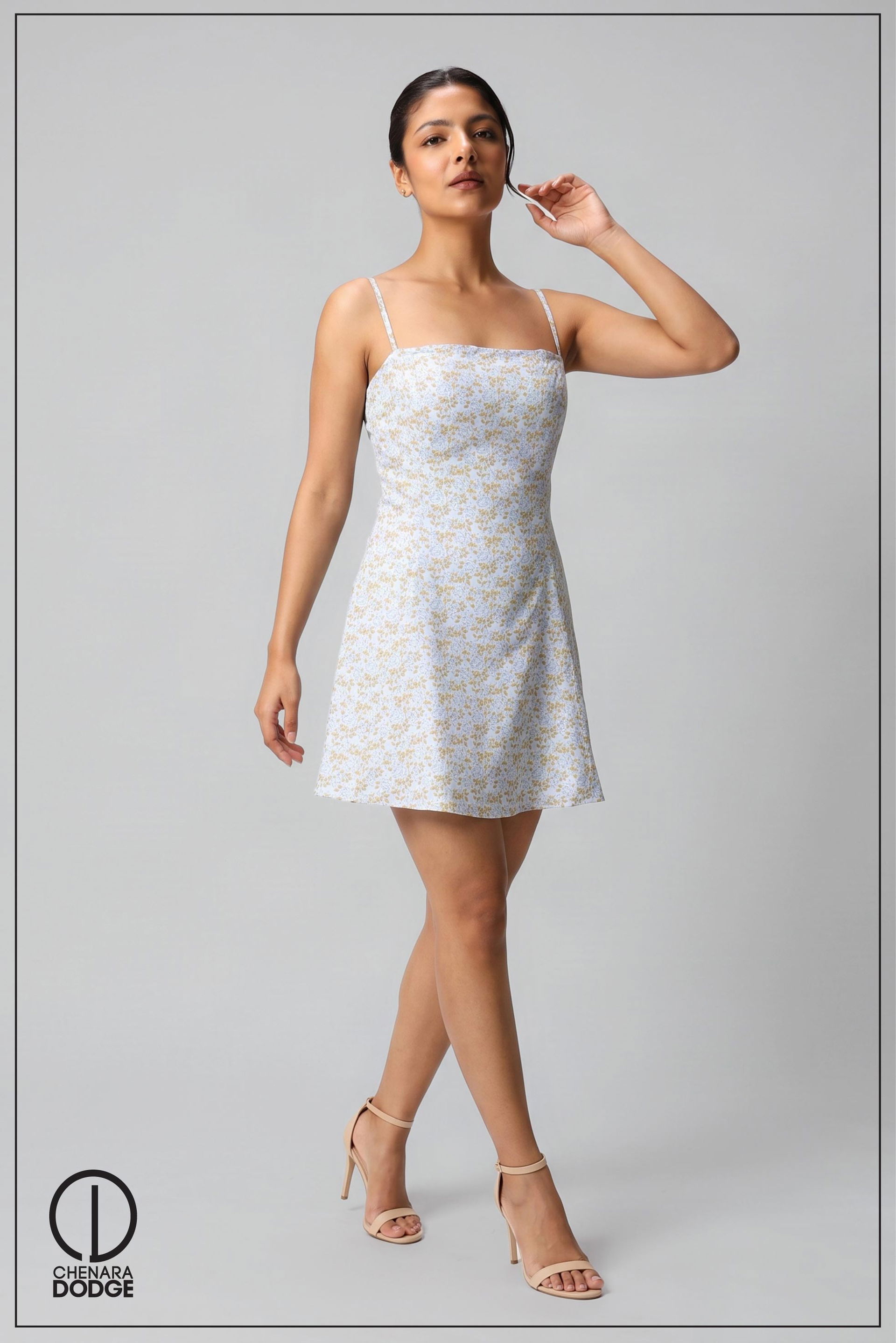 SAHELI SLEEVELESS MINI DRESS