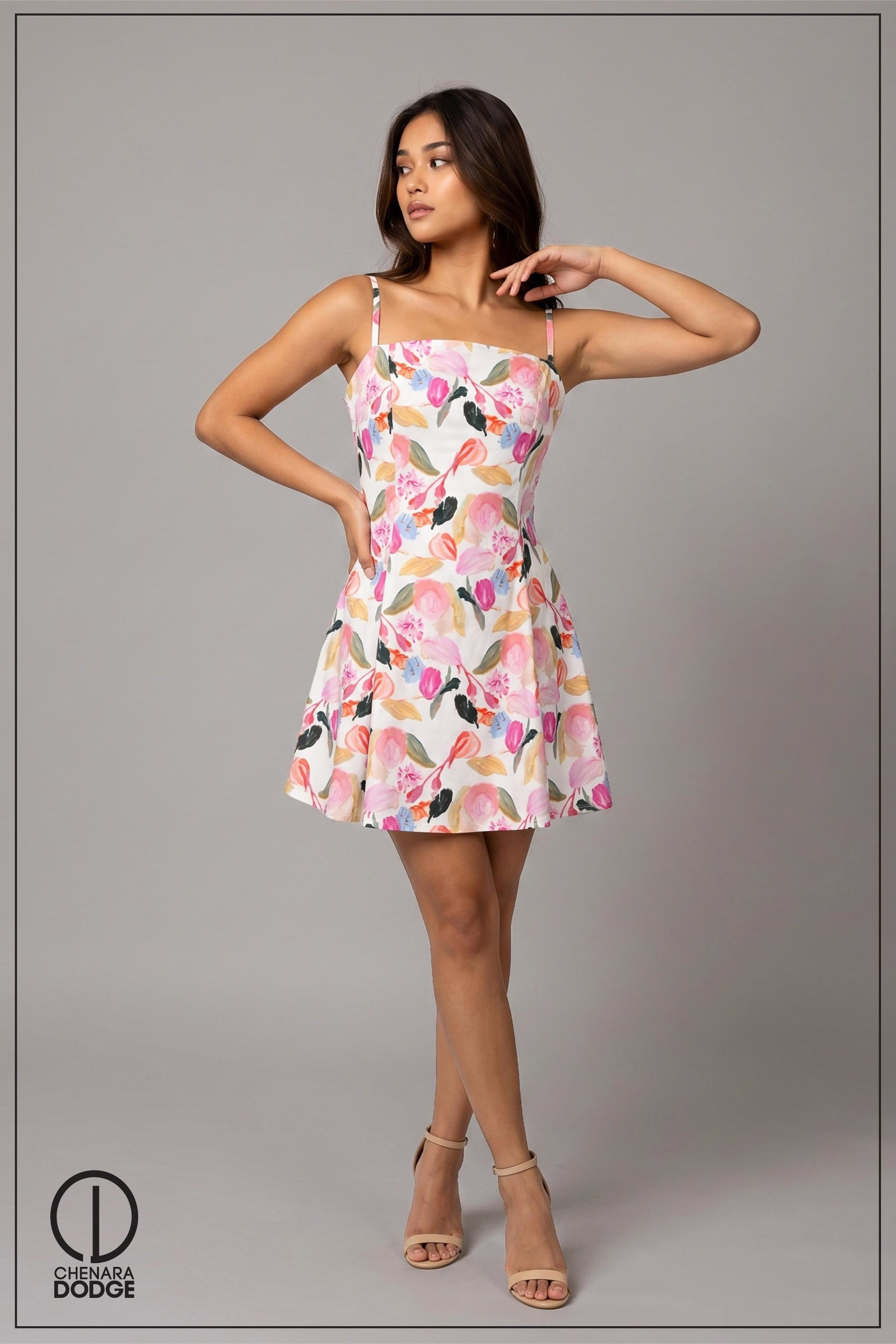 SAHELI SLEEVELESS MINI DRESS