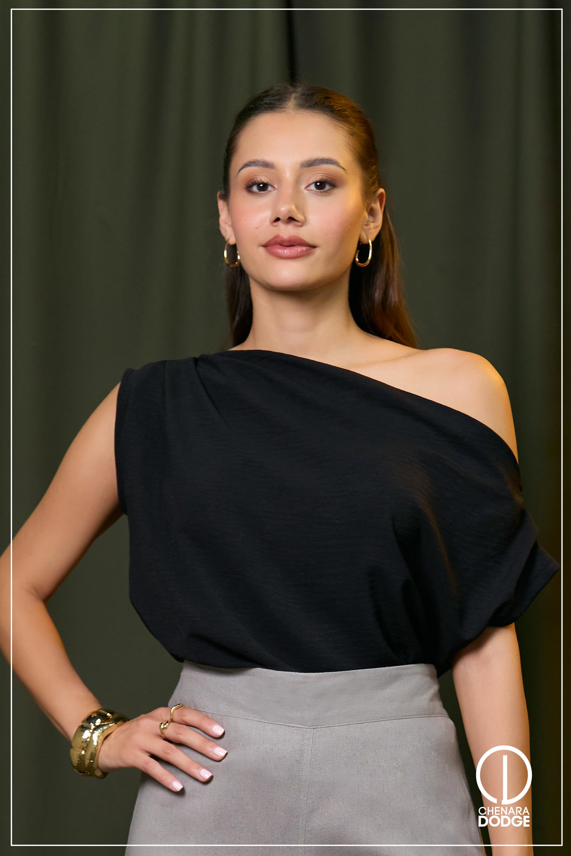 SARA DROP SLEEVE TOP