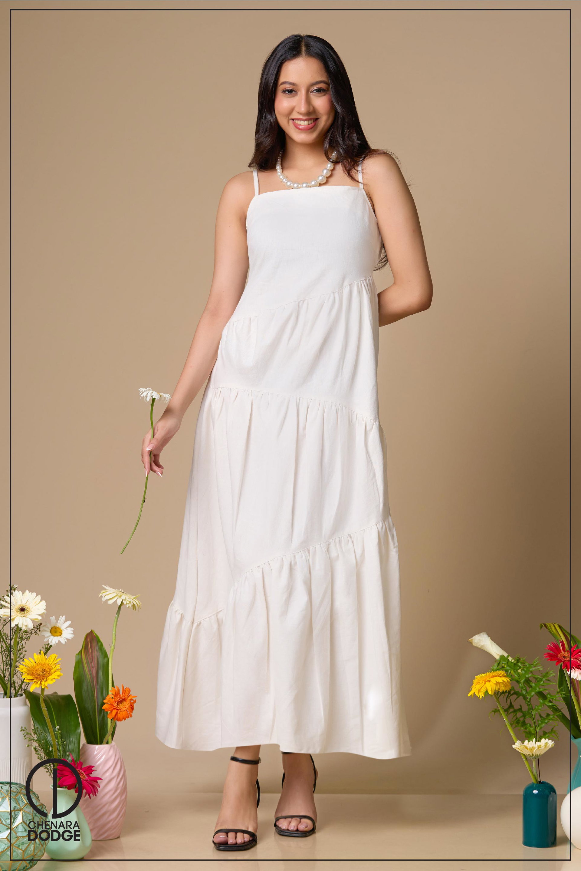 SARA TIERED MAXI DRESS