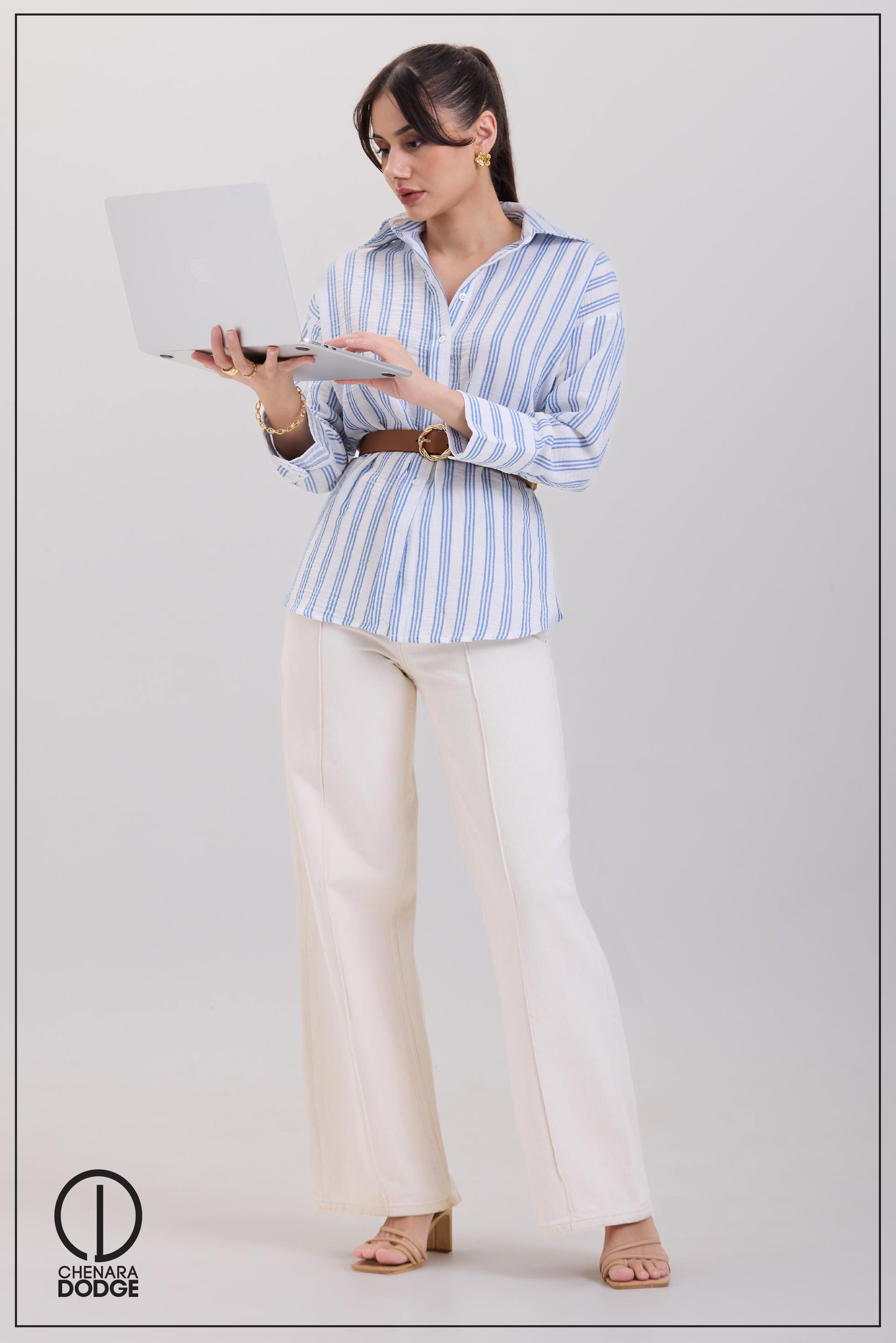 SELENE BUTTON DOWN SHIRT